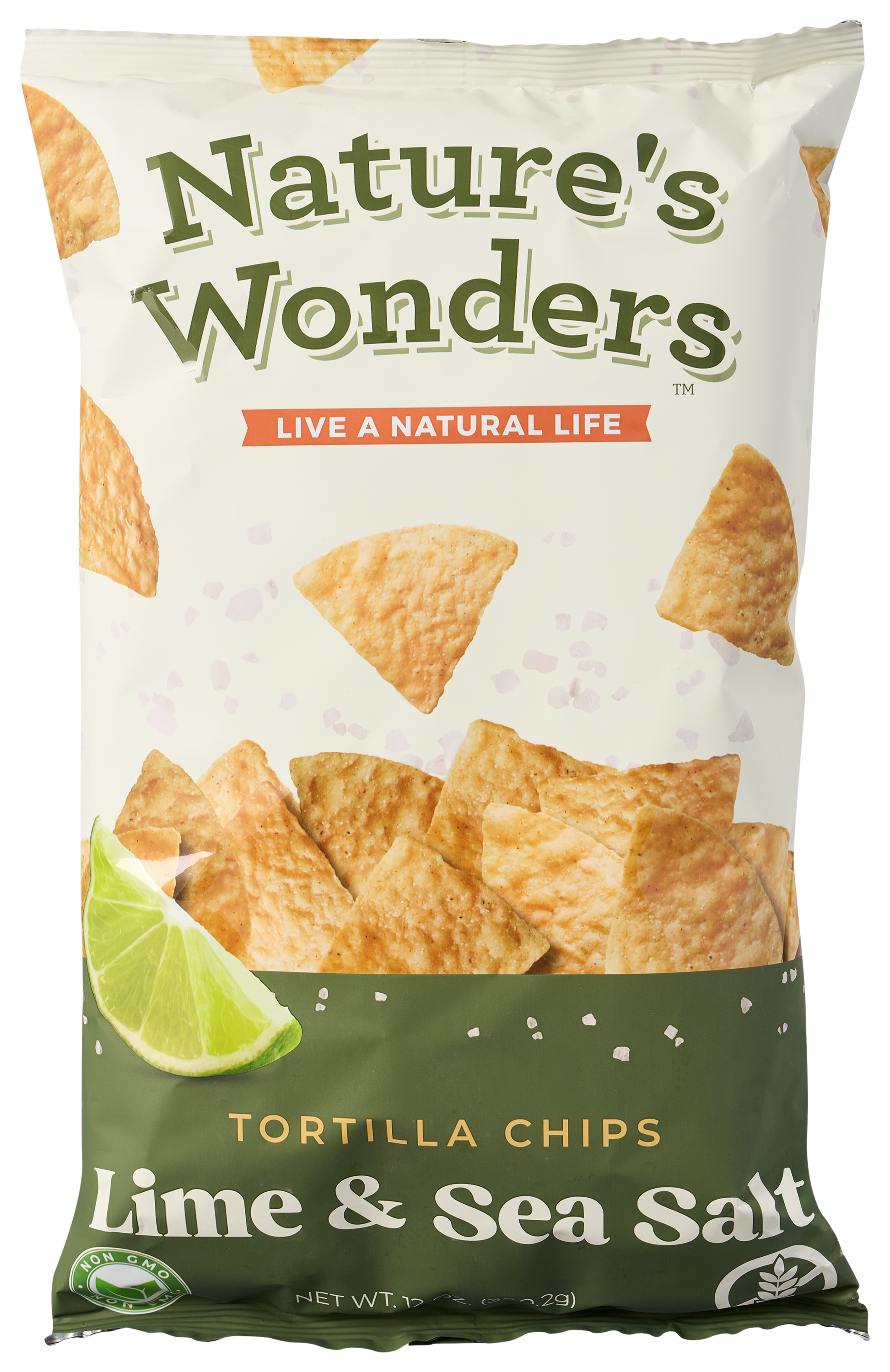 Image of Nature's Wonders Lime and Sea Salt Tortilla Chips