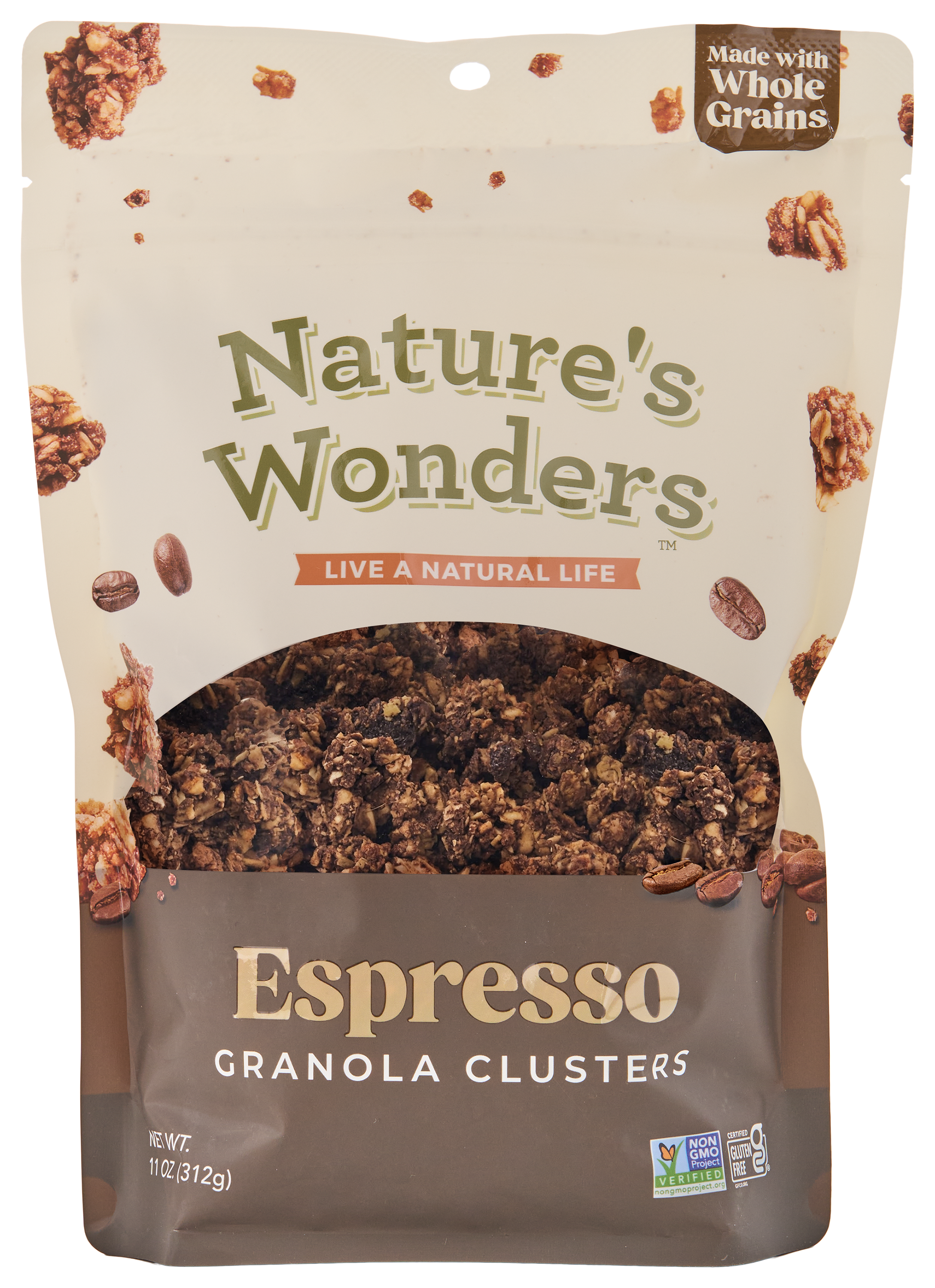 Image of Nature's Wonders Espresso Granola Clusters
