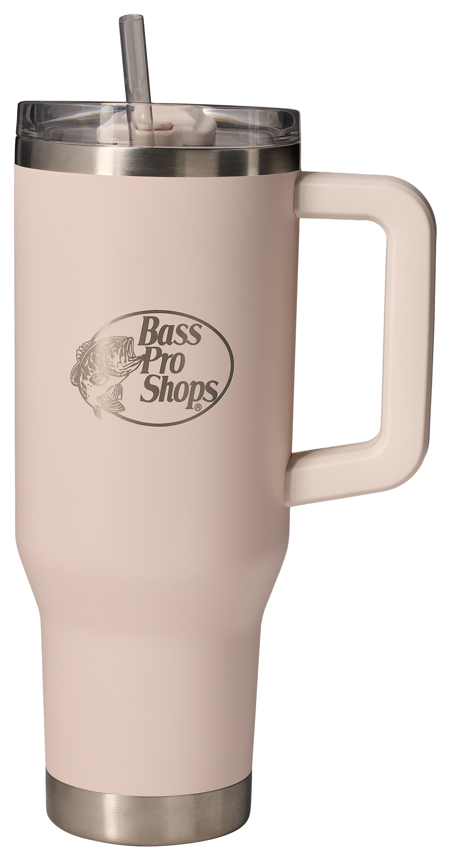 Image of Bass Pro Shops 40-oz. Mug with Slider Lid and Straw - Rose