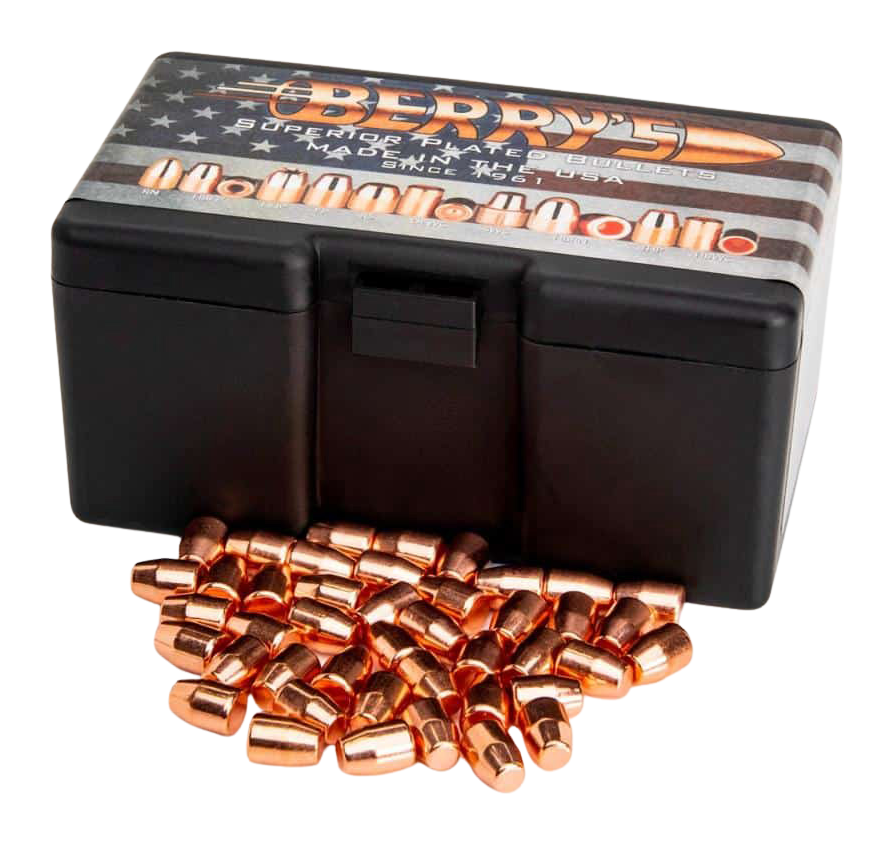 Image of Berry's Superior Plated FP Pistol Bullets - 158 Grain - .357 Diameter - 500 Rounds