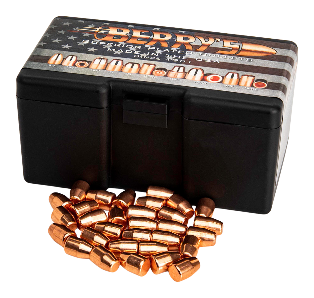 Image of Berry's Superior Plated FP Pistol Bullets - 180 Grain - .401 Diameter - 500 Rounds