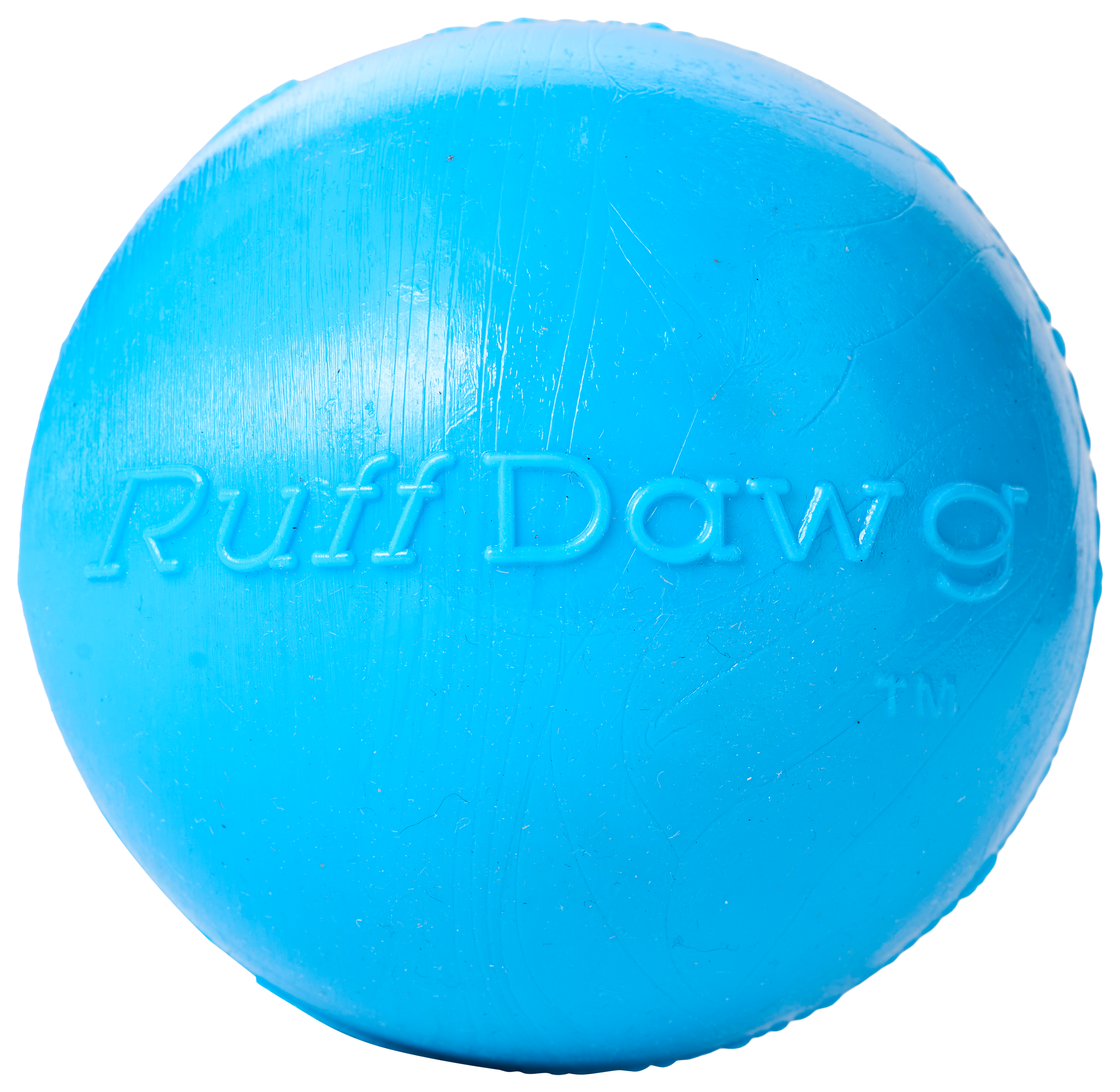 Image of "RuffDawg Rubber Dog Ball - 3.5"""