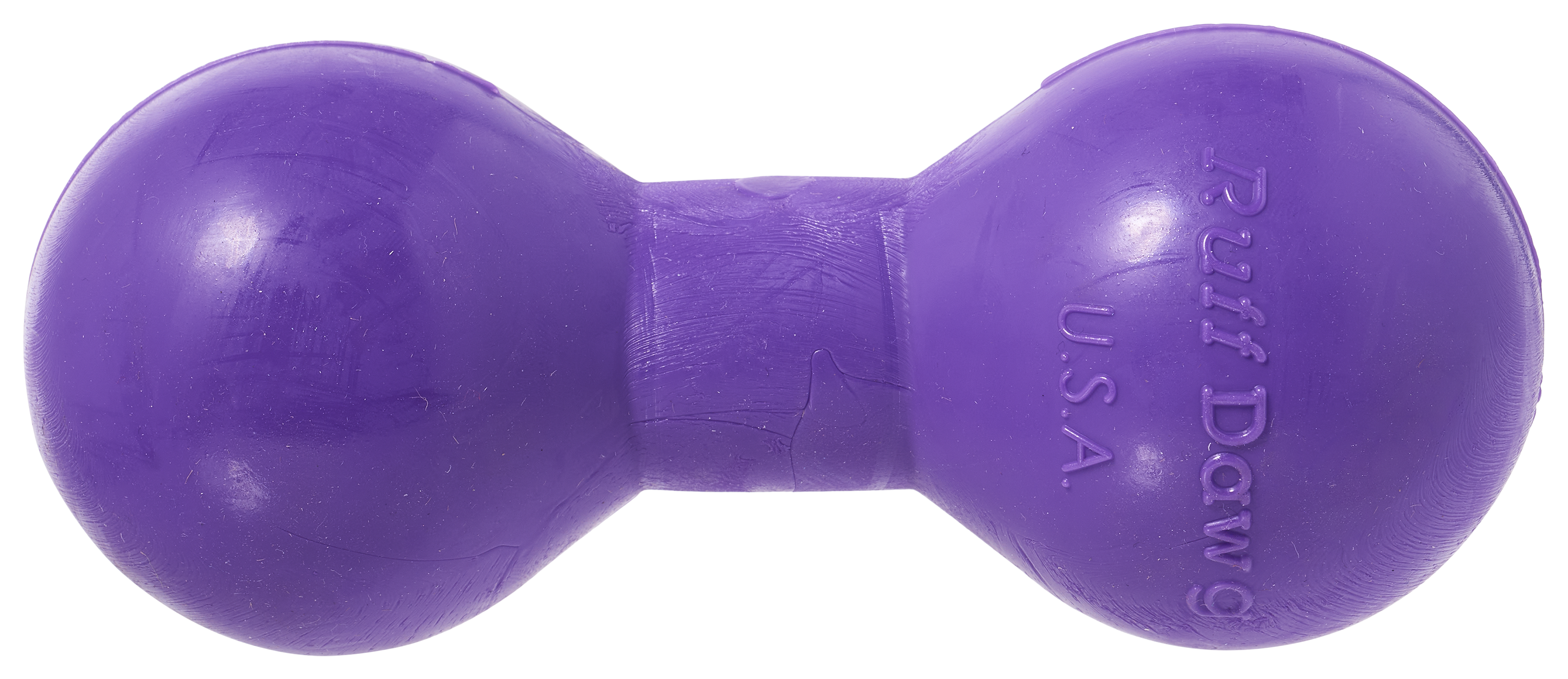Image of "RuffDawg Big-Dawg Barbell Rubber Dog Toy - 6"""