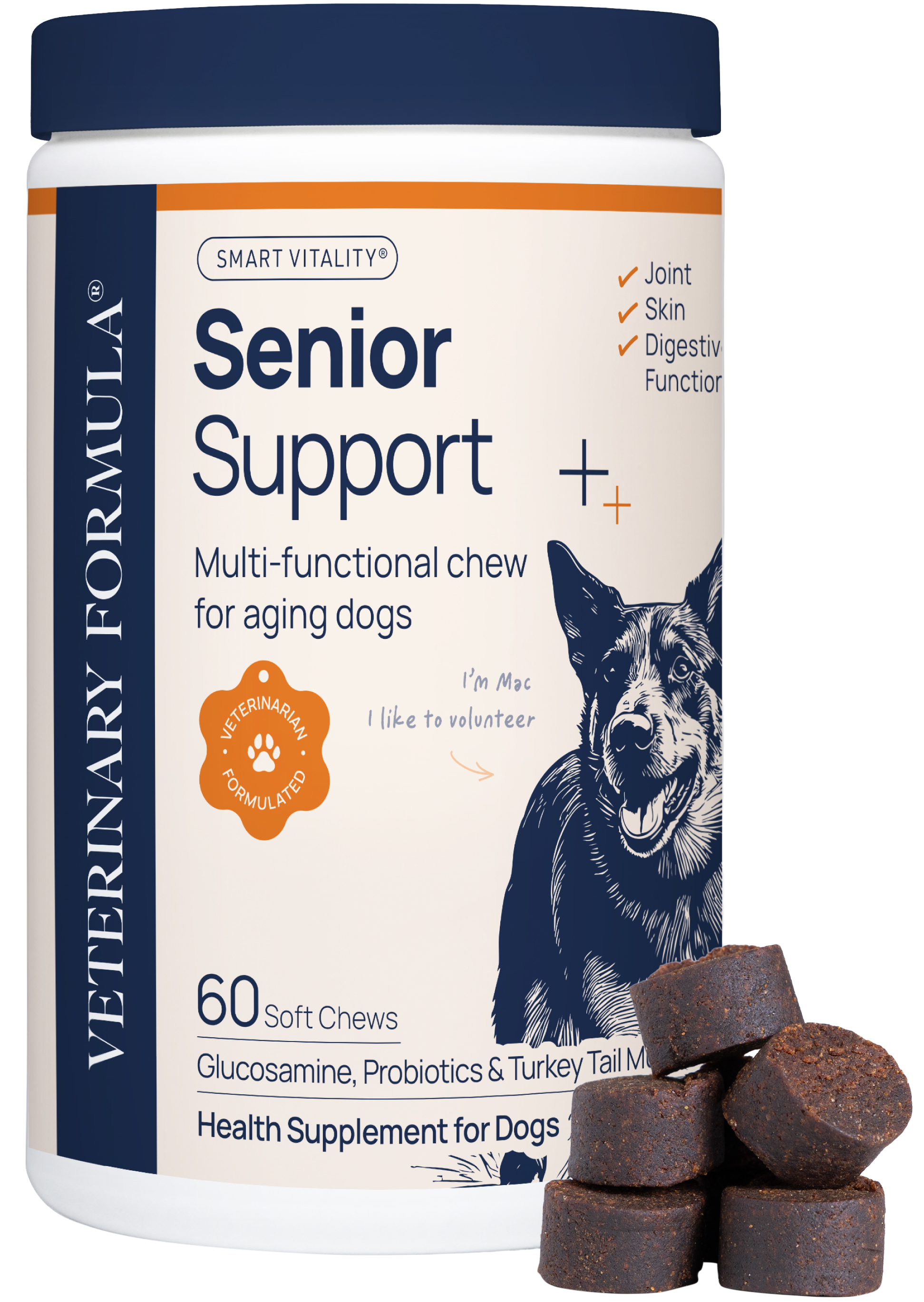 Image of Veterinary Formula Senior Support Soft Chew for Dogs
