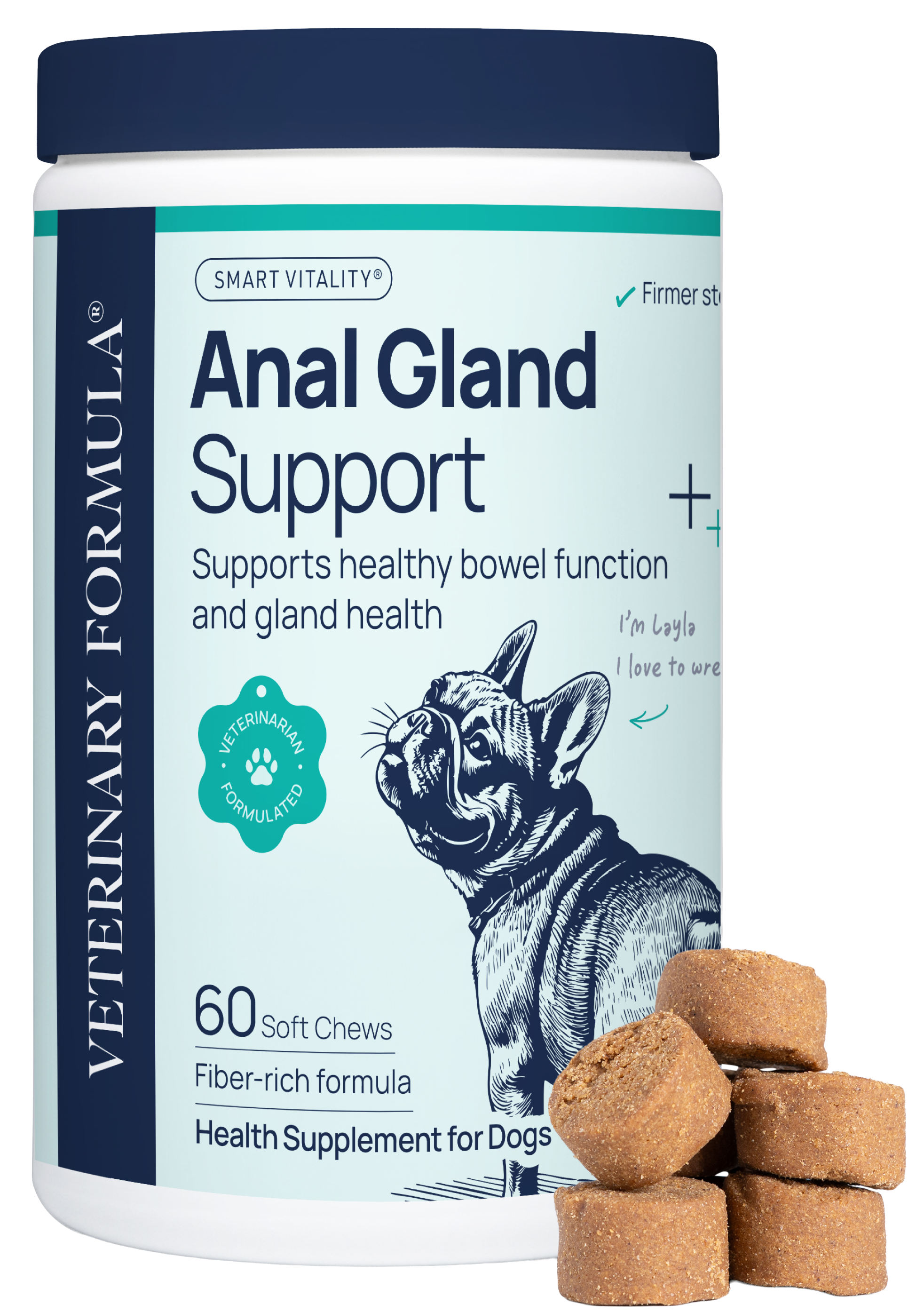 Image of Veterinary Formula Anal Gland Support Soft Chew for Dogs
