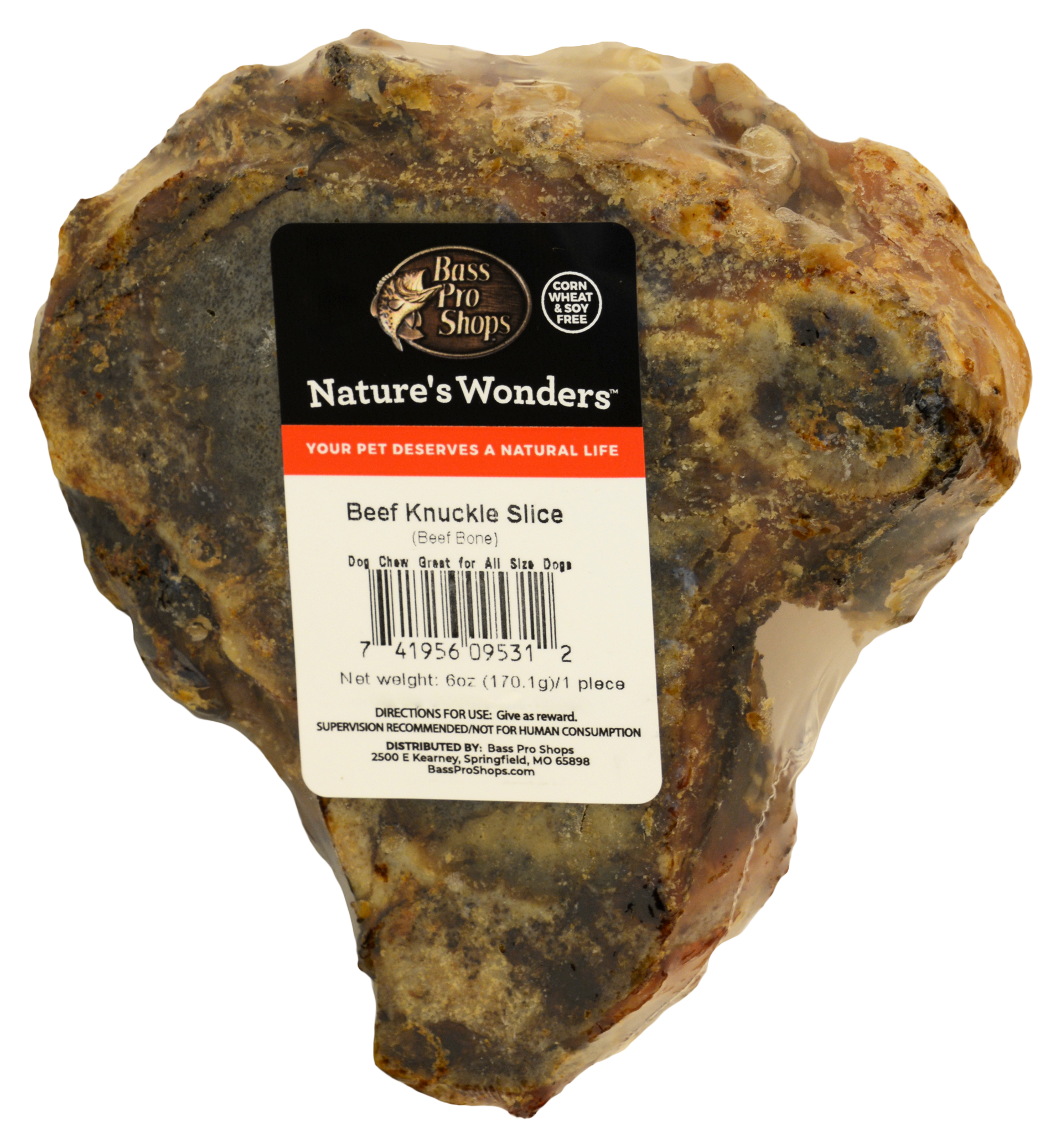 Image of Nature's Wonders Beef Knuckle Slice Dog Chew