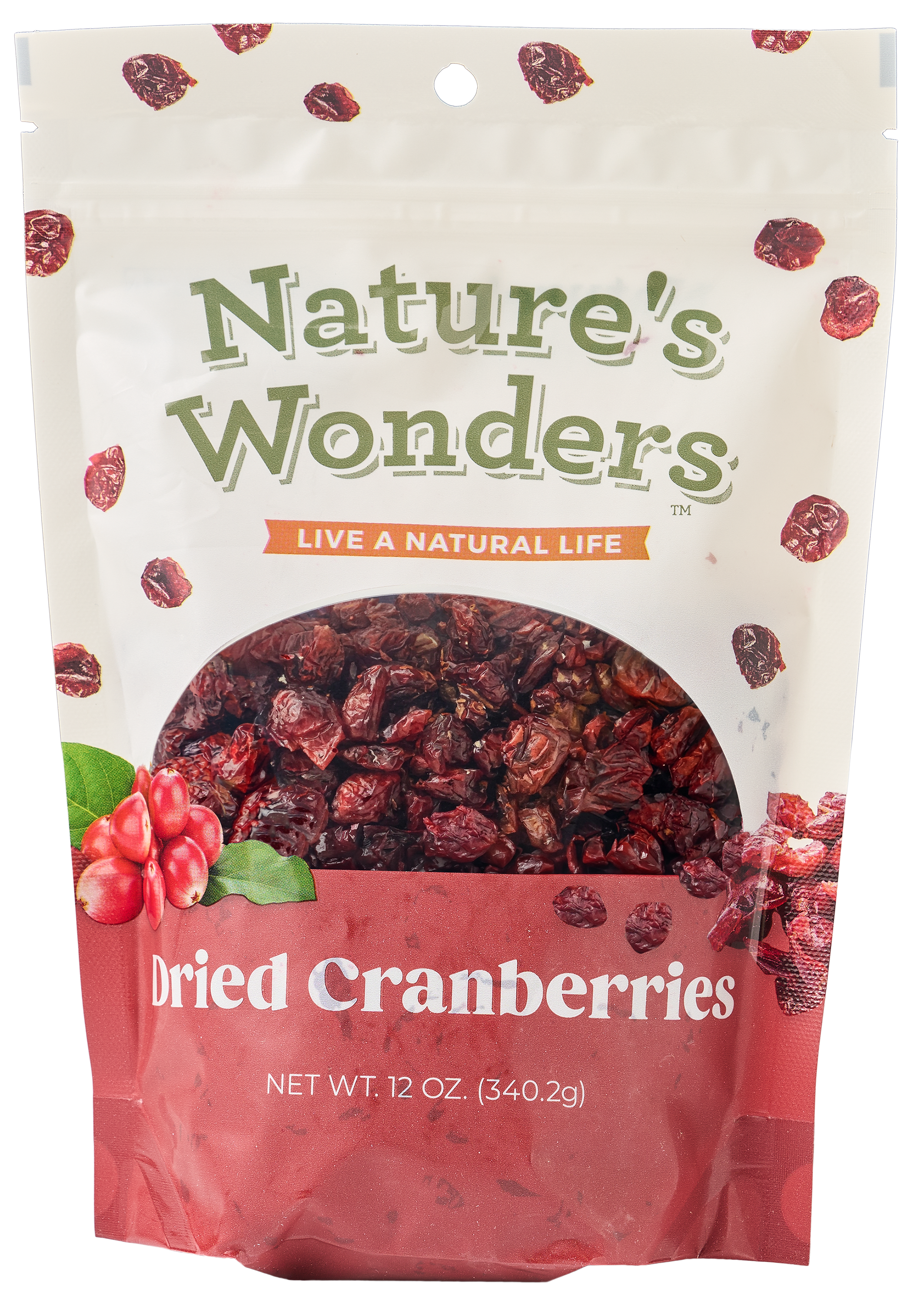 Image of Nature's Wonders Dried Cranberries