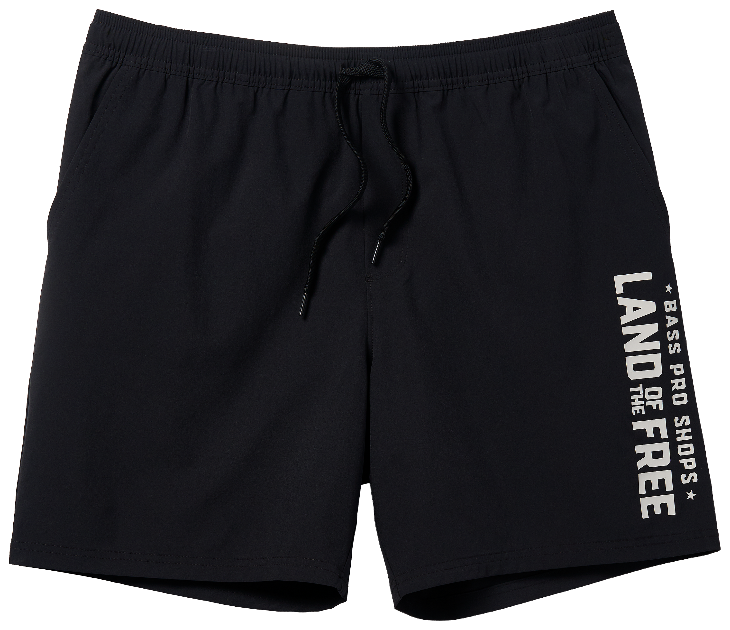 Image of Land of the Free Ollis Volley Shorts - Black