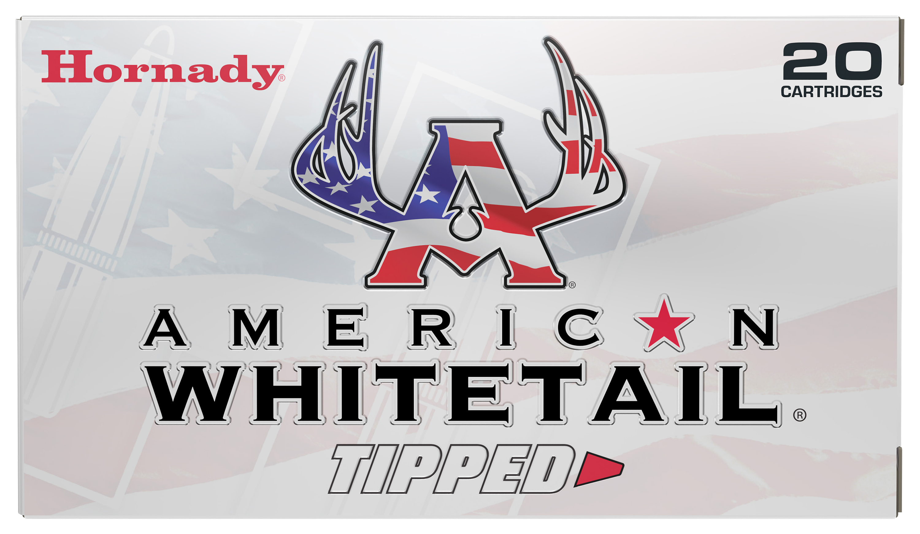 Image of Hornady American Whitetail TIPPED .300 Winchester Magnum 165 Grain SST Centerfire Rifle Ammo