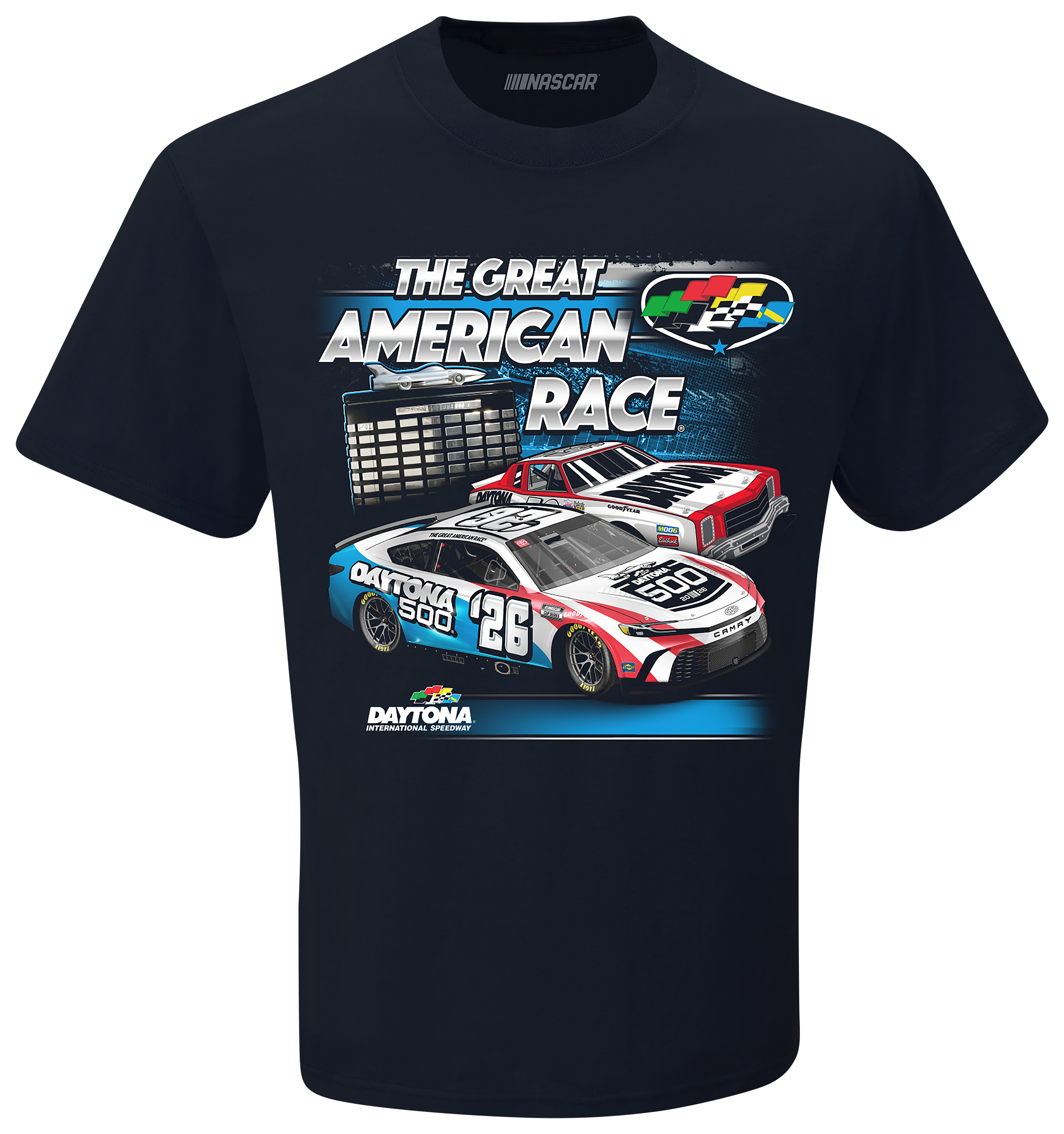 Image of NASCAR 2026 Daytona 500 Champion Short-Sleeve T-Shirt - Black - 3XL