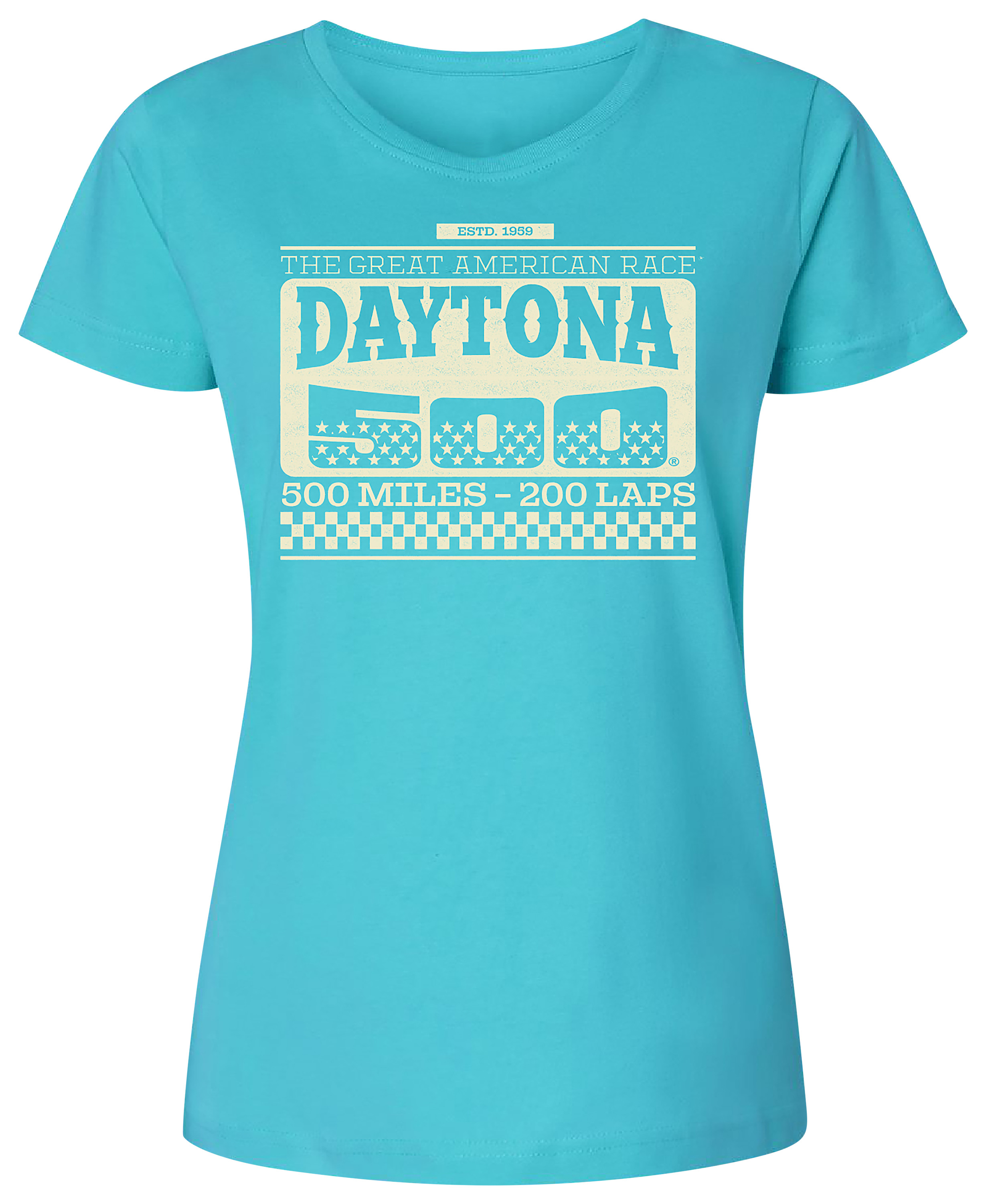 Image of NASCAR 2026 Daytona 500 Short-Sleeve T-Shirt - Caribbean