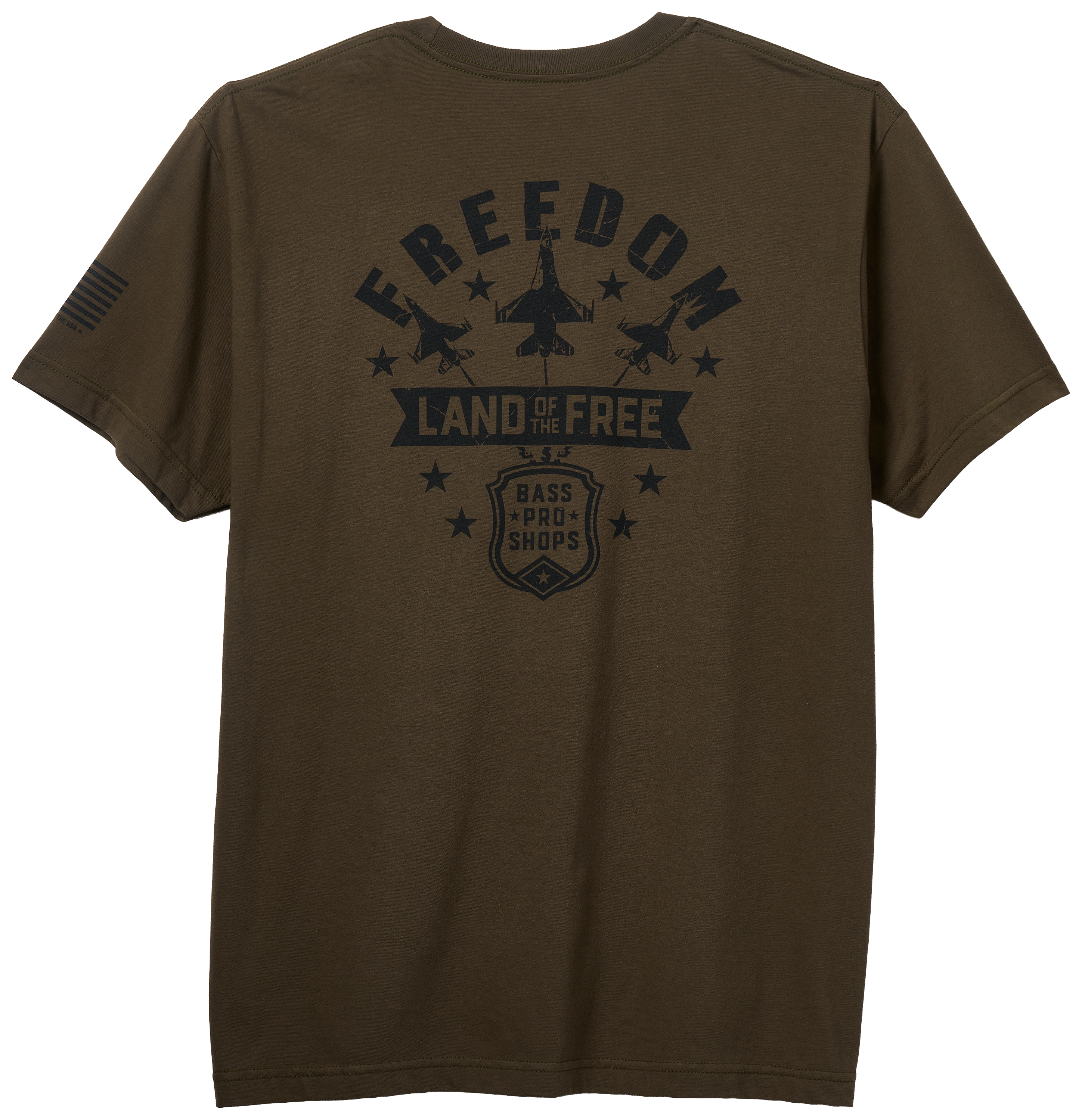 Image of Land of the Free Warrior Short-Sleeve T-Shirt