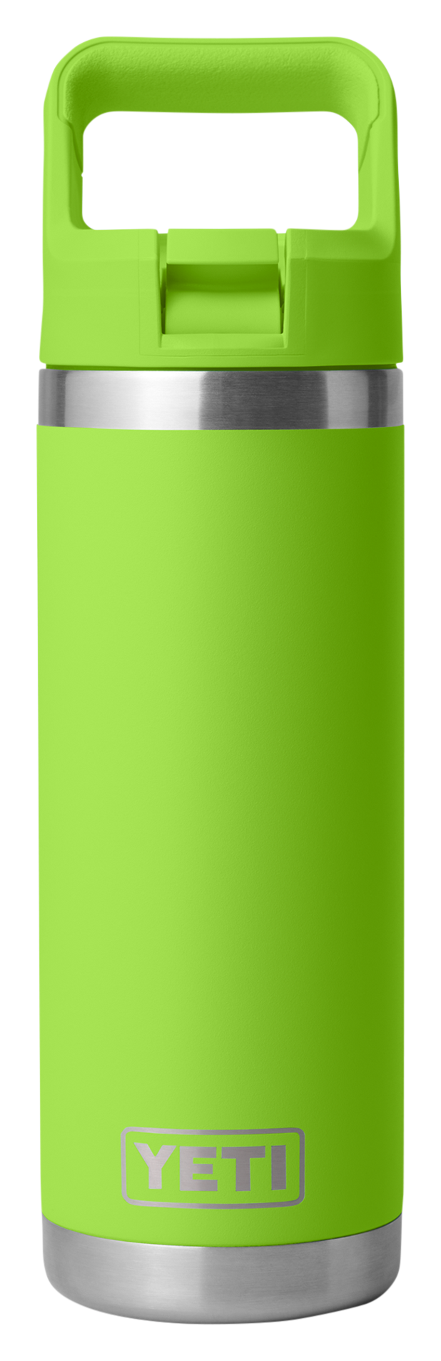 Image of YETI Rambler 18-oz. Water Bottle with Color-Matched Straw Cap - Venom