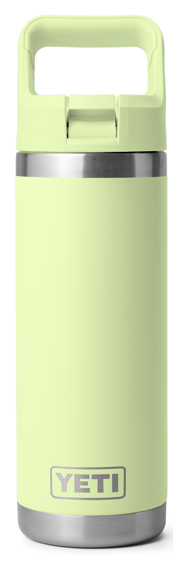 Image of YETI Rambler 18-oz. Water Bottle with Color-Matched Straw Cap - Grasshopper