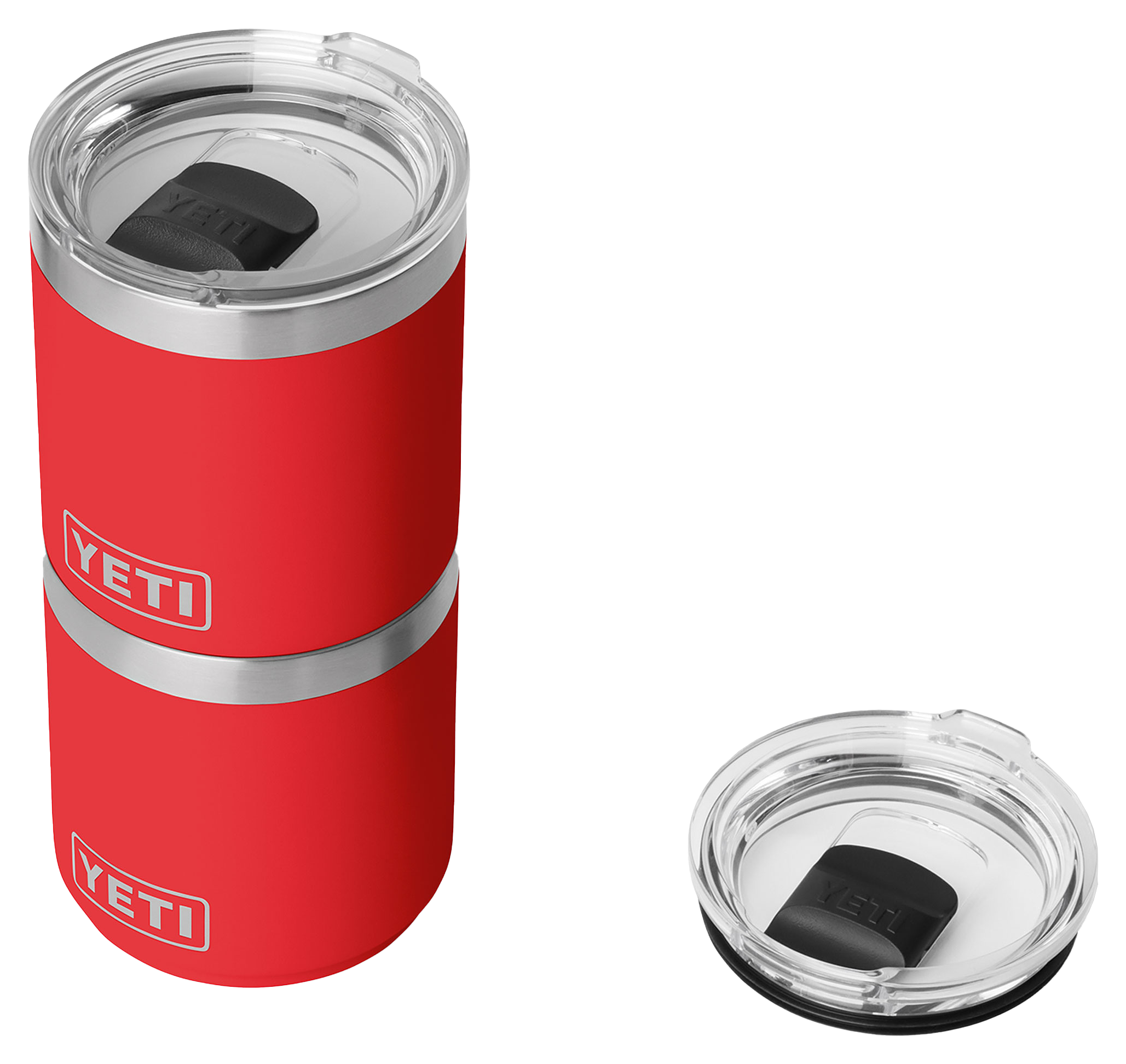 Image of YETI Rambler Stackable Ceramic-Lined Lowball 2.0 - Rescue Red