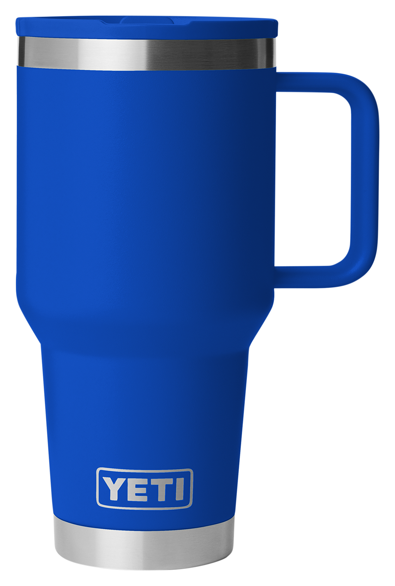 Image of YETI Rambler 30-Oz. Travel Mug with Leakproof Straw Lid - Royal Blue