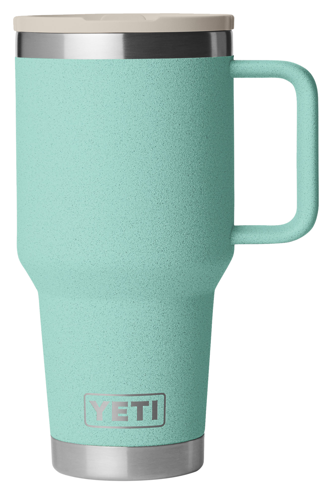 Image of YETI Rambler 30-Oz. Travel Mug with Leakproof Straw Lid - Sea Stone