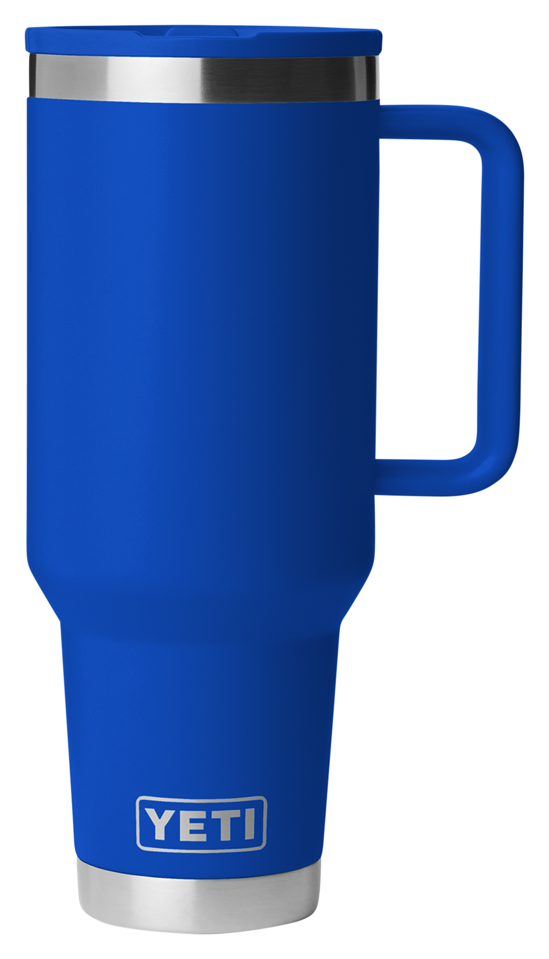 Image of YETI Rambler 40-Oz. Travel Mug with Leakproof Straw Lid - Royal Blue