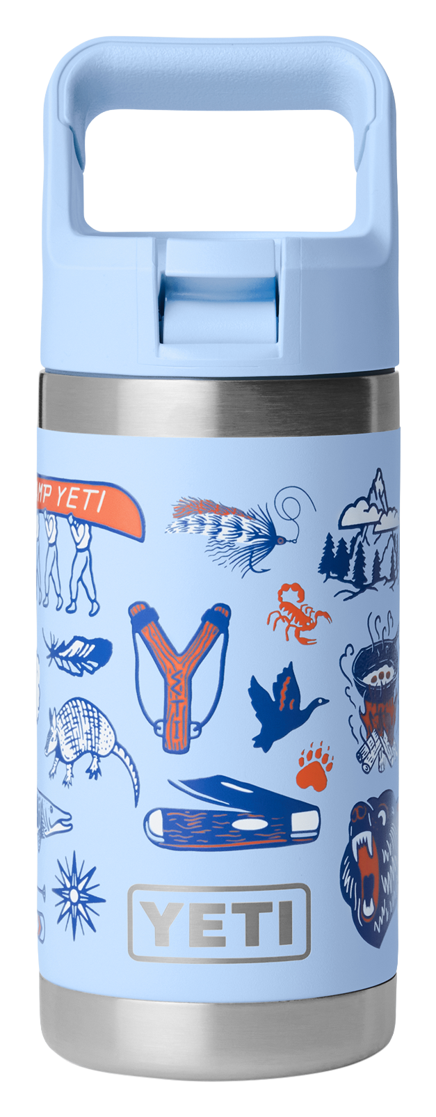 Image of YETI Rambler Jr. 12-oz. Bottle for Kids - Big Sky Summer Camp