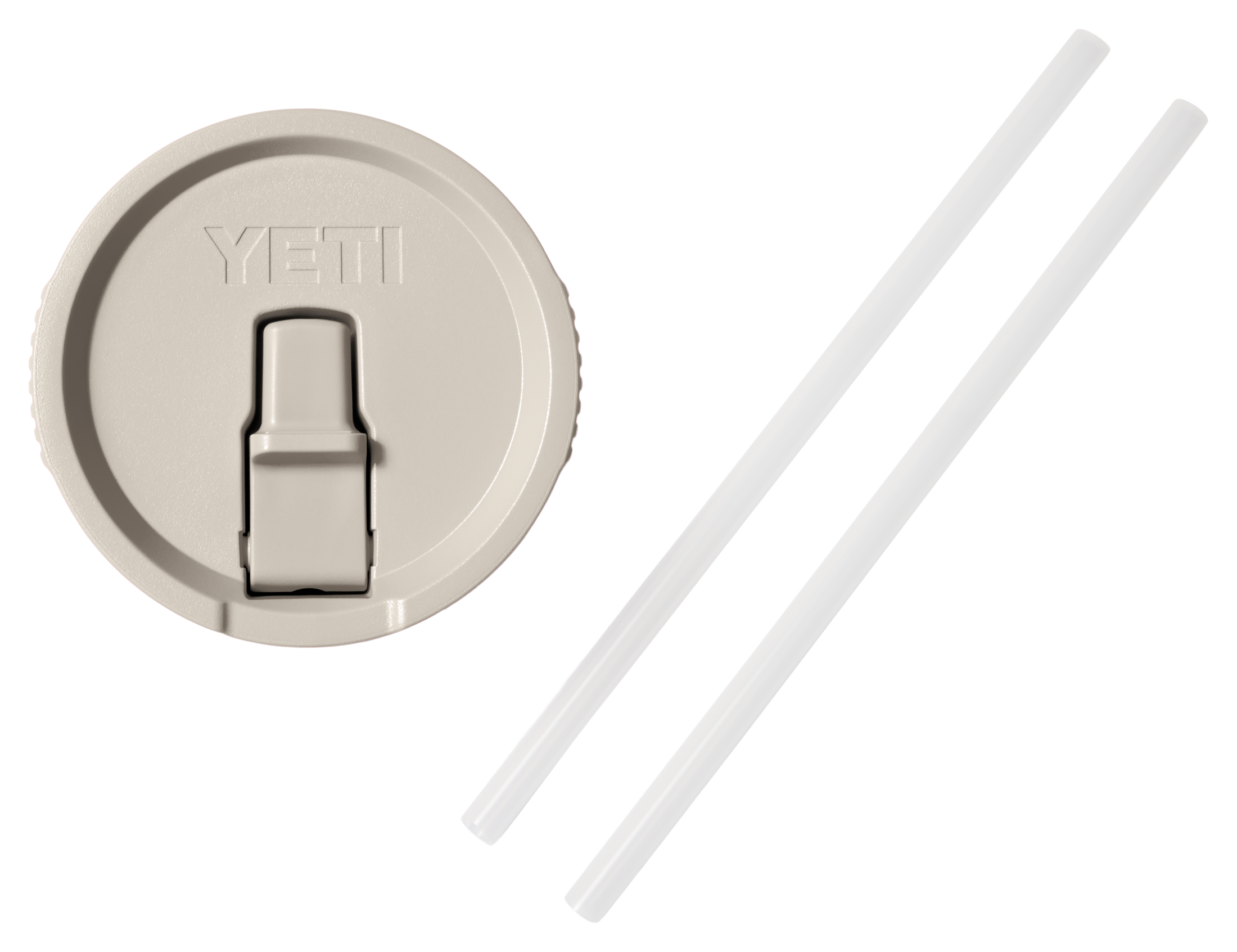 Image of YETI Rambler Large Travel Straw Mug Lid - Cape Taupe