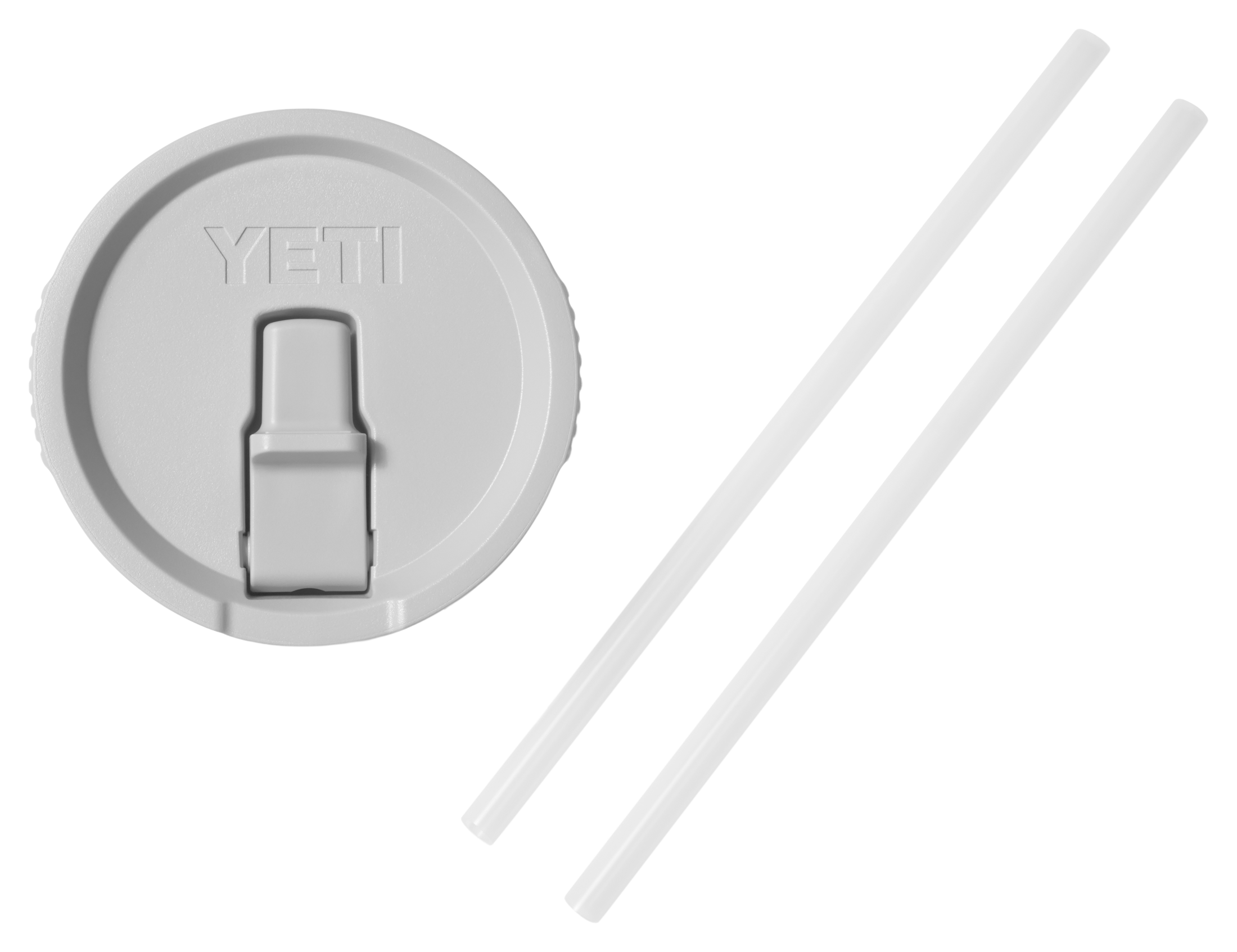 Image of YETI Rambler Large Travel Straw Mug Lid - Gray