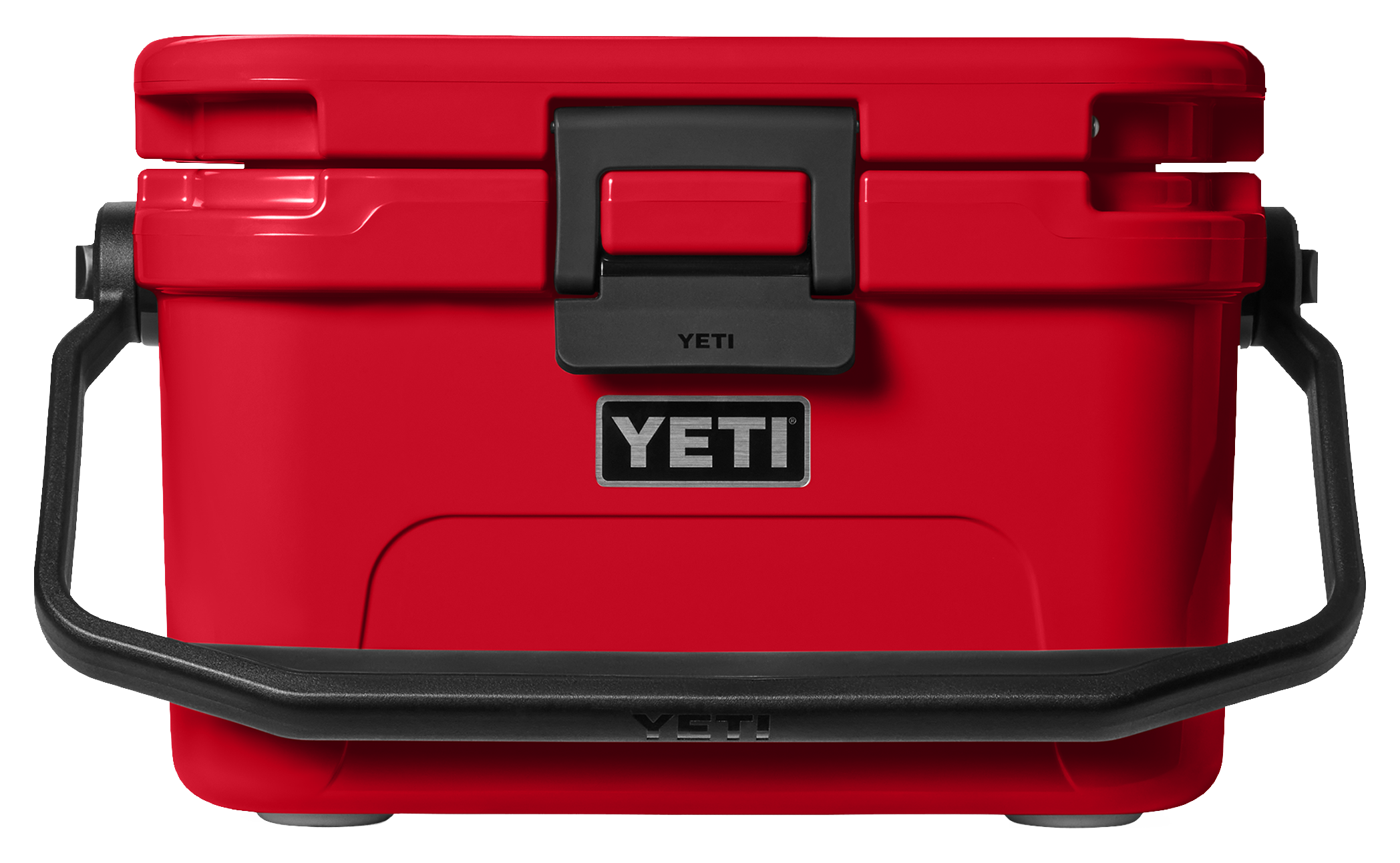 Image of YETI Roadie 8 Hard Cooler - Rescue Red