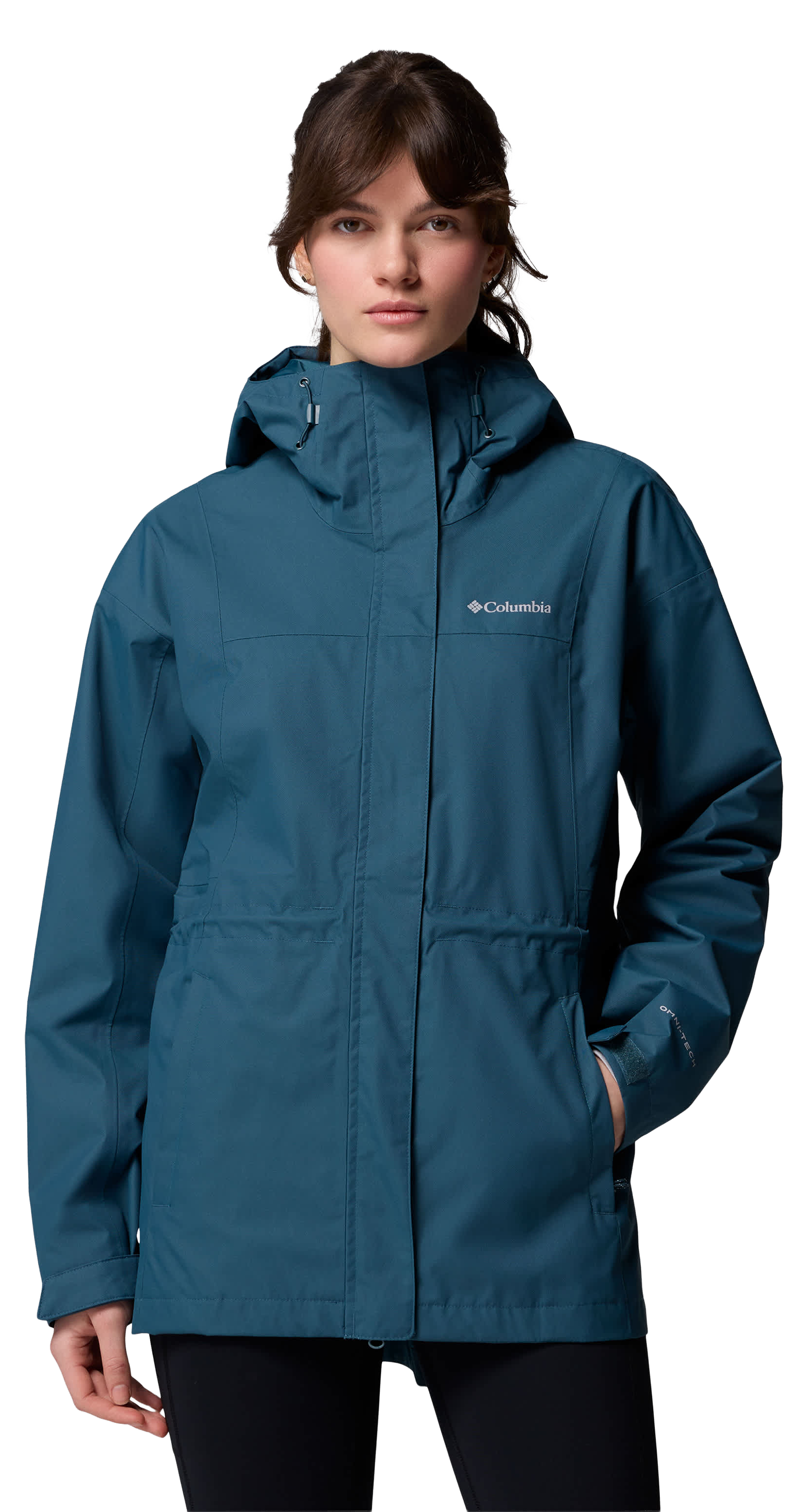 Image of Columbia Hikebound II Long Jacket - Everblue - XS