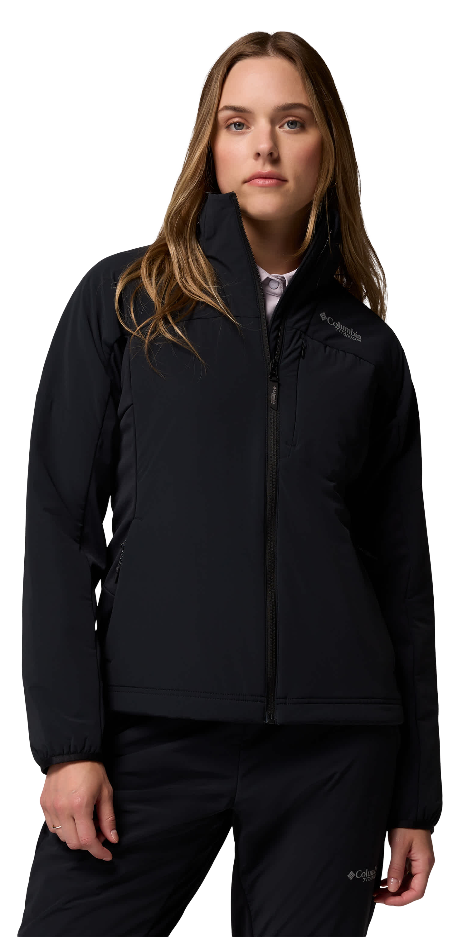 Image of Columbia Silver Leaf Lite Hybrid Jacket - Black - XL