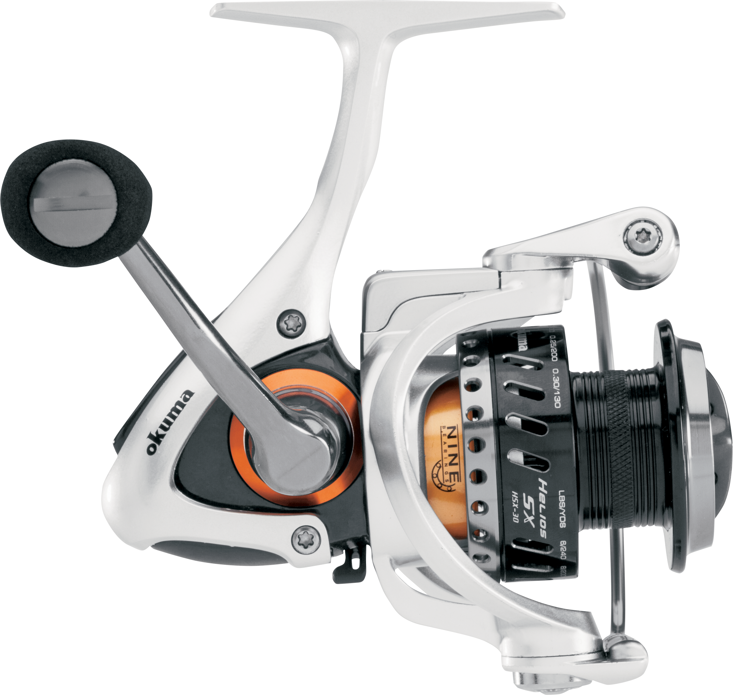 Okuma HELIOS HX25S/30S/35S/40 Carbon Material Body All model Spinning Reel  - New