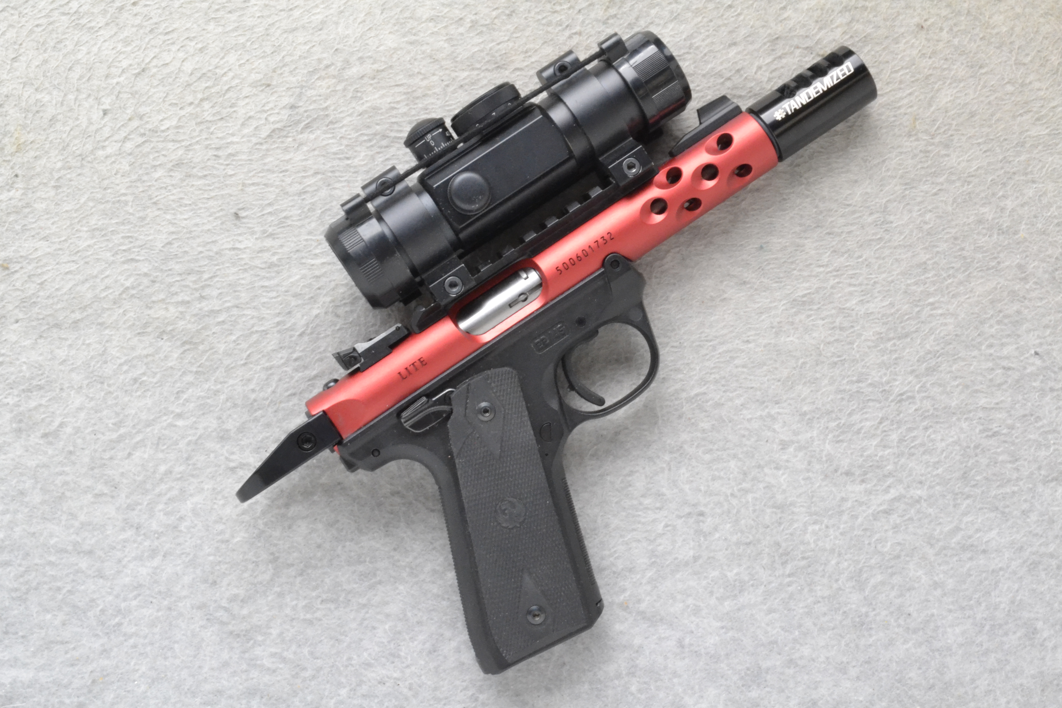 Ruger ~ Mark IV 22/45 Lite Red ~ .22 LR - Ruger