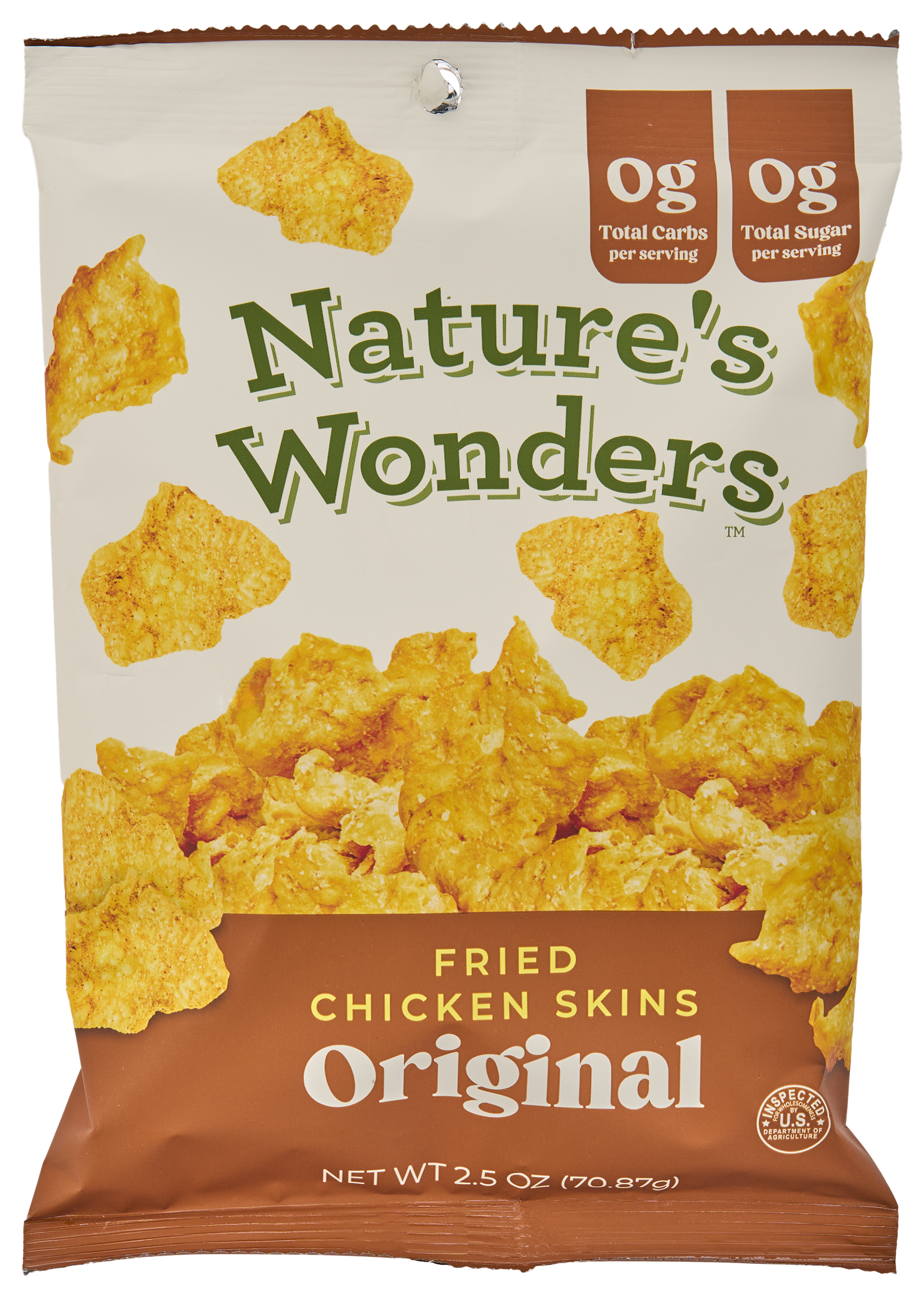 Image of Nature's Wonders Original Fried Chicken Skins