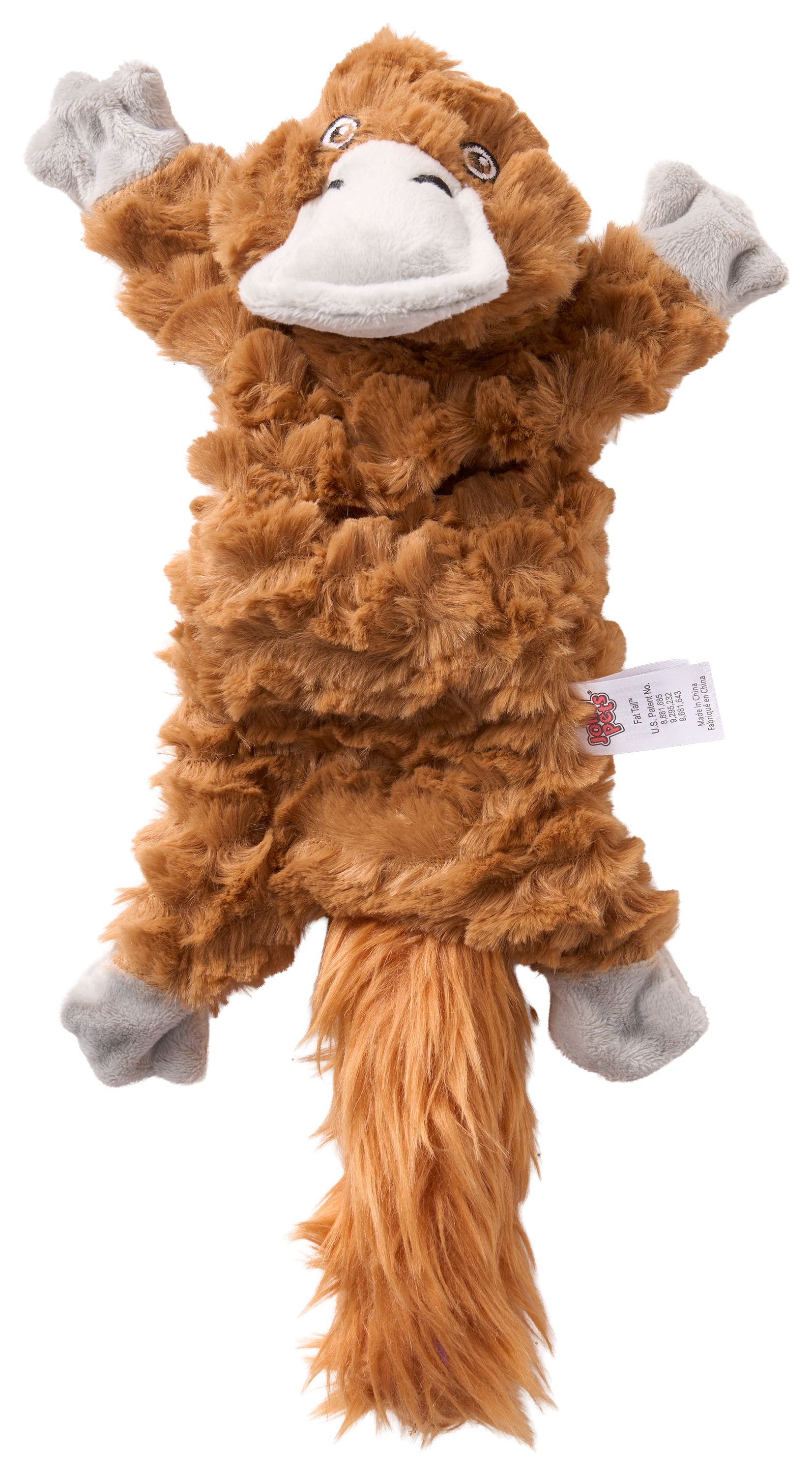 Image of Jolly Pets Fat Tail Platypus Dog Toy - S