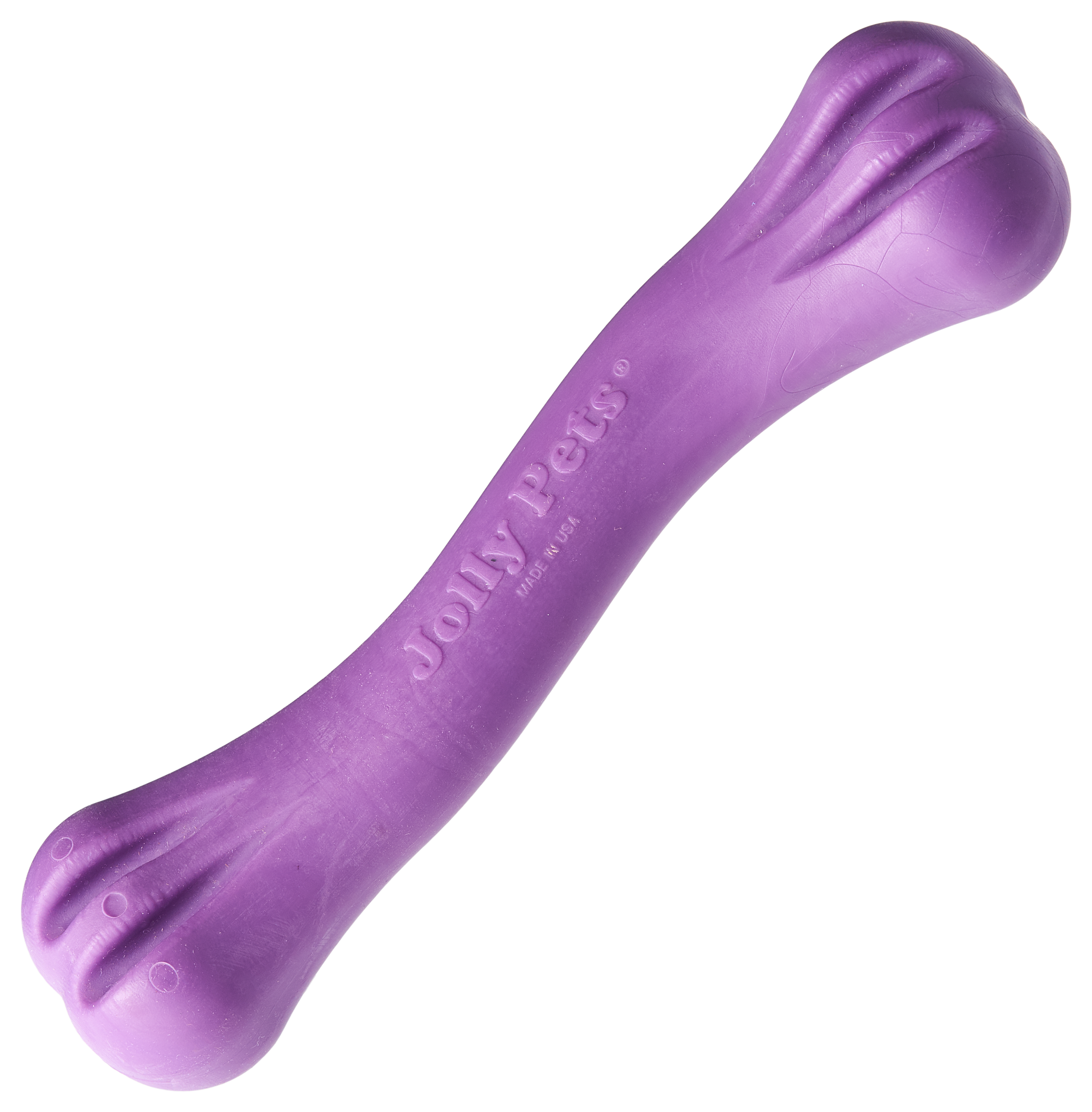 Image of Jolly Pets Jolly Chew Scented Bone Dog Toy - Purple - 6''