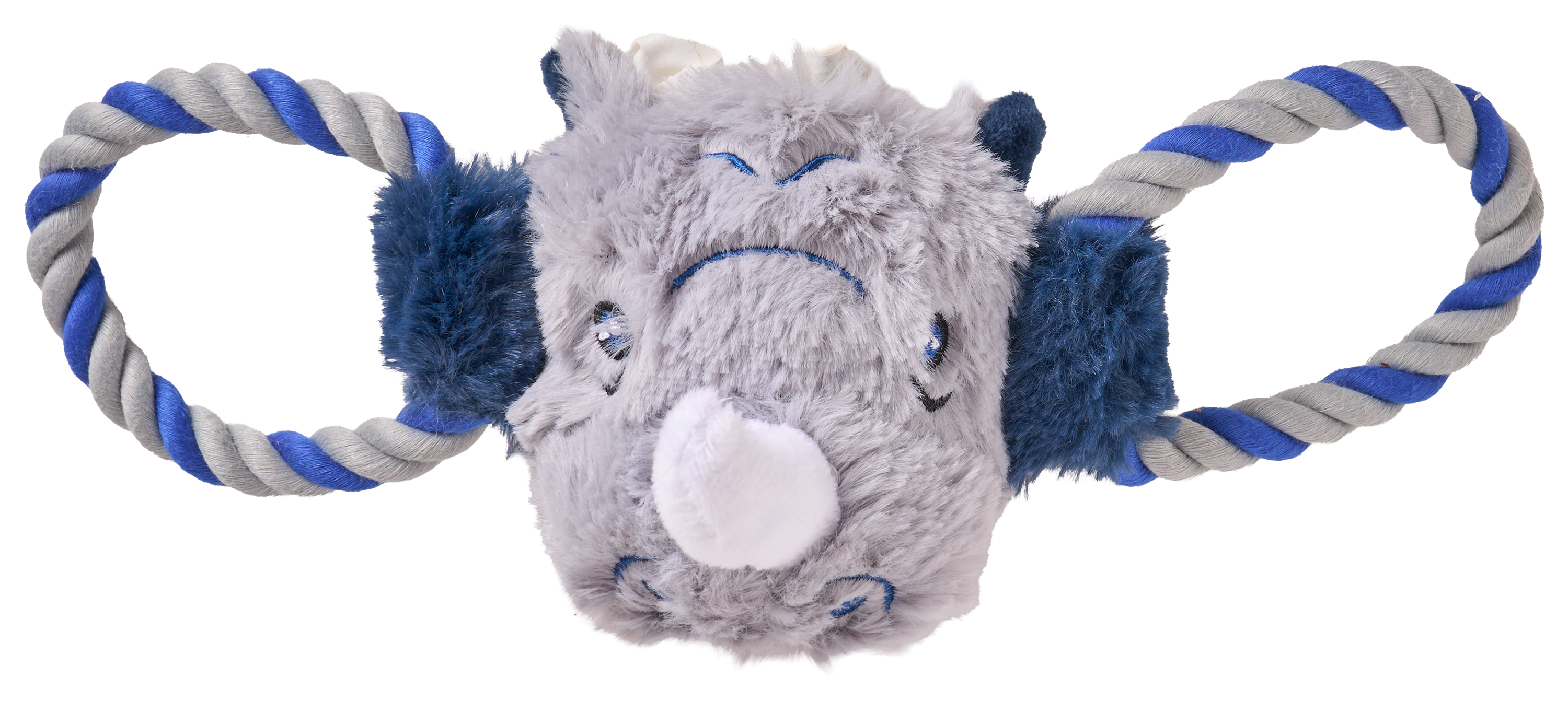 Image of Jolly Pets Tug-A-Mal Rhino Dog Toy - S