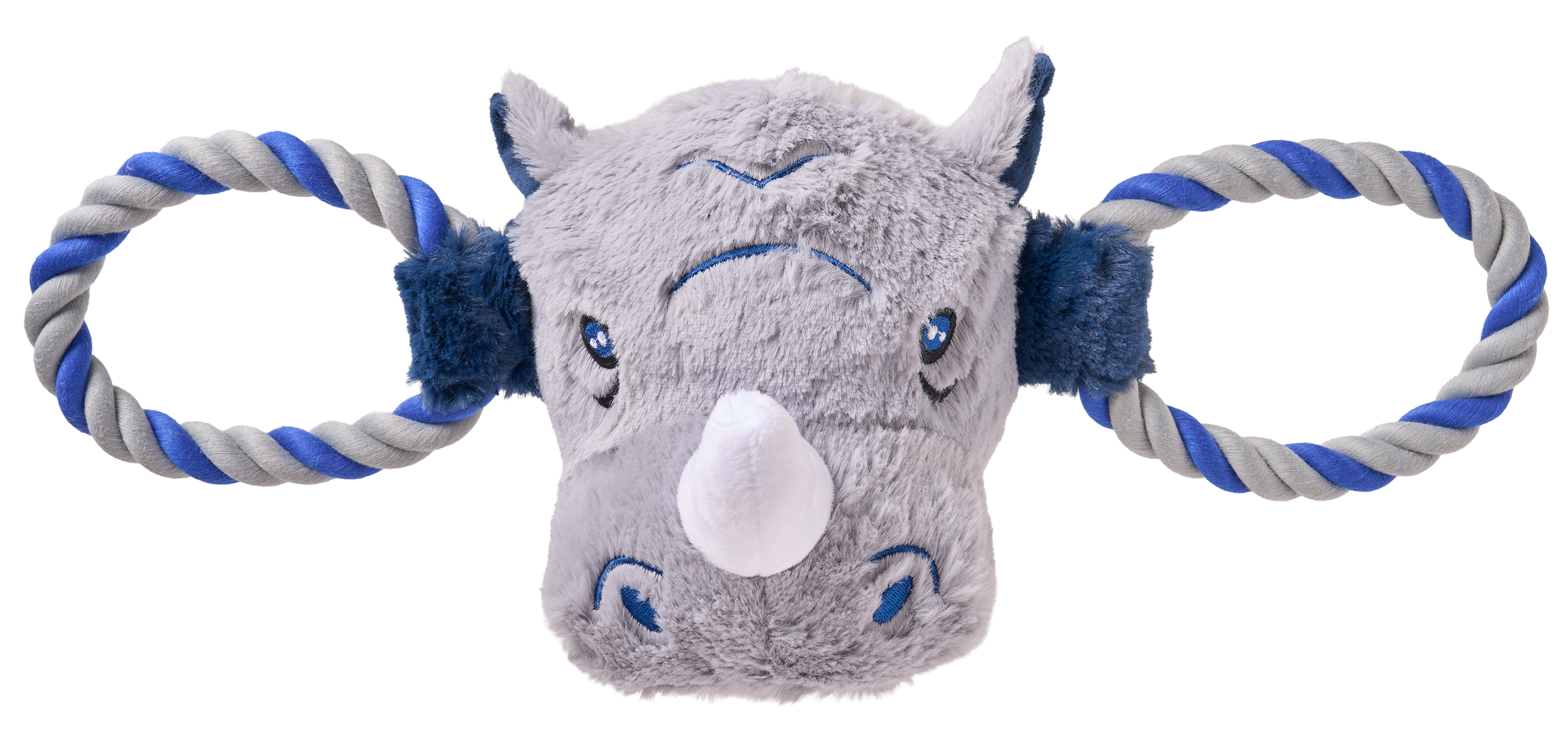 Image of Jolly Pets Tug-A-Mal Rhino Dog Toy