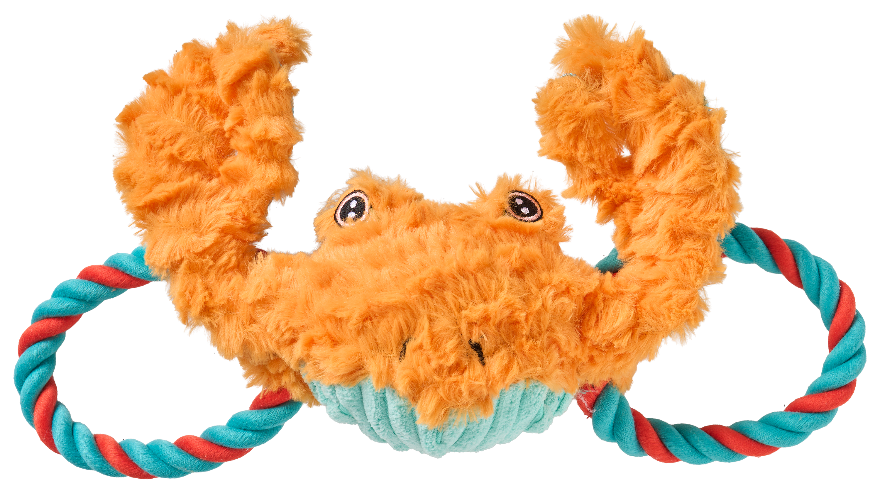 Image of Jolly Pets Tug-A-Mal Crab Dog Toy - L