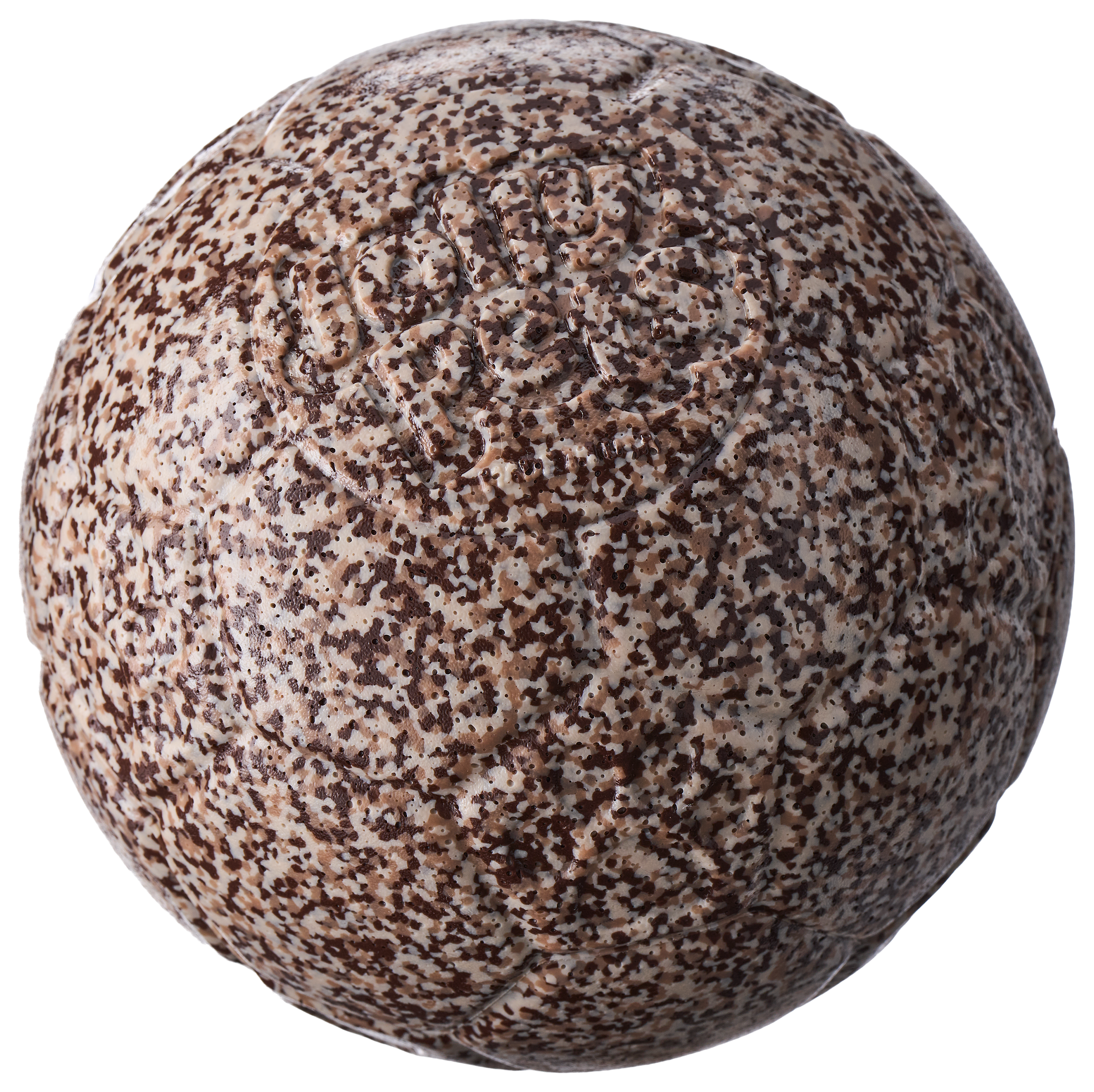Image of "Jolly Pets Scented Soccer Ball Dog Toy - S'more - 6"""