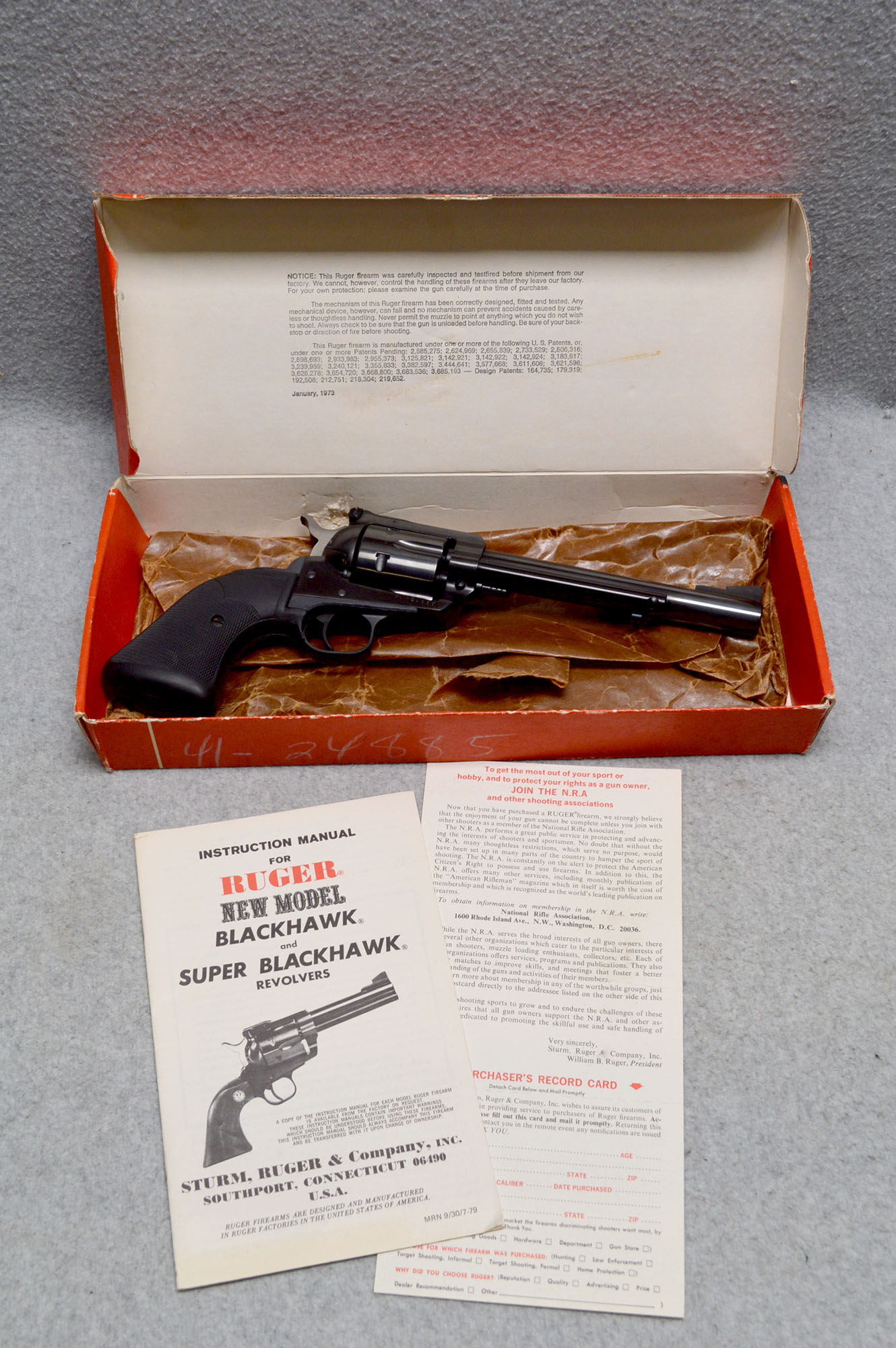 RUGER ~ NEW MODEL SUPER BLACKHAWK ~ .41 MAGNUM - Bass Pro Shops