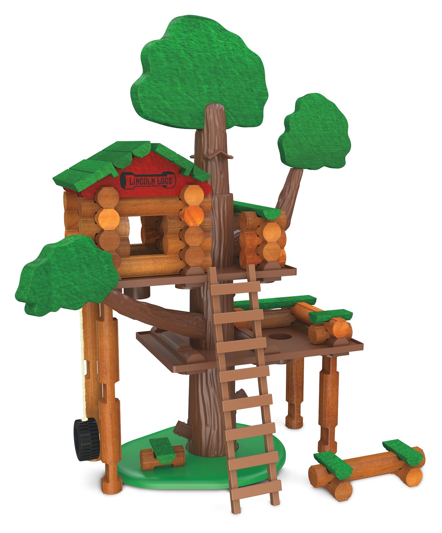 Knex Knex Lincoln Logs Tiered Tree House - $49.99 at Bass Pro Shops