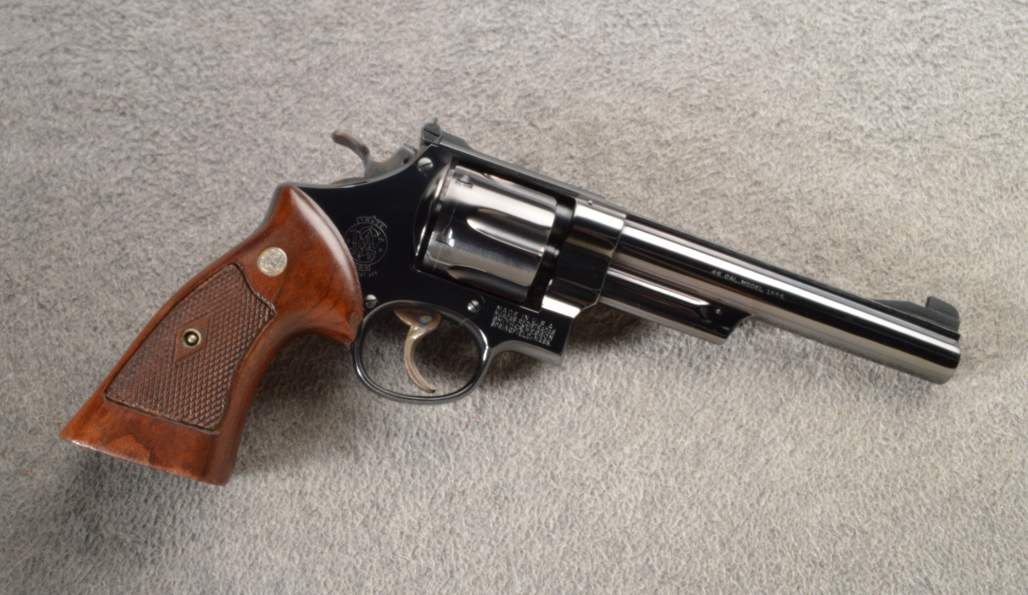 Image of Smith & Wesson ~ Model of 1955 ~ Target ~ 45 ACP ~ Shipped May 22, 1957