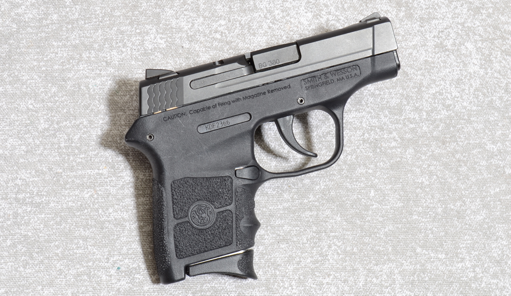Image of Smith & Wesson M&P Bodyguard 380 Pistol, .380 Auto, 2.75 Inch Barrel, 3/4 lb.