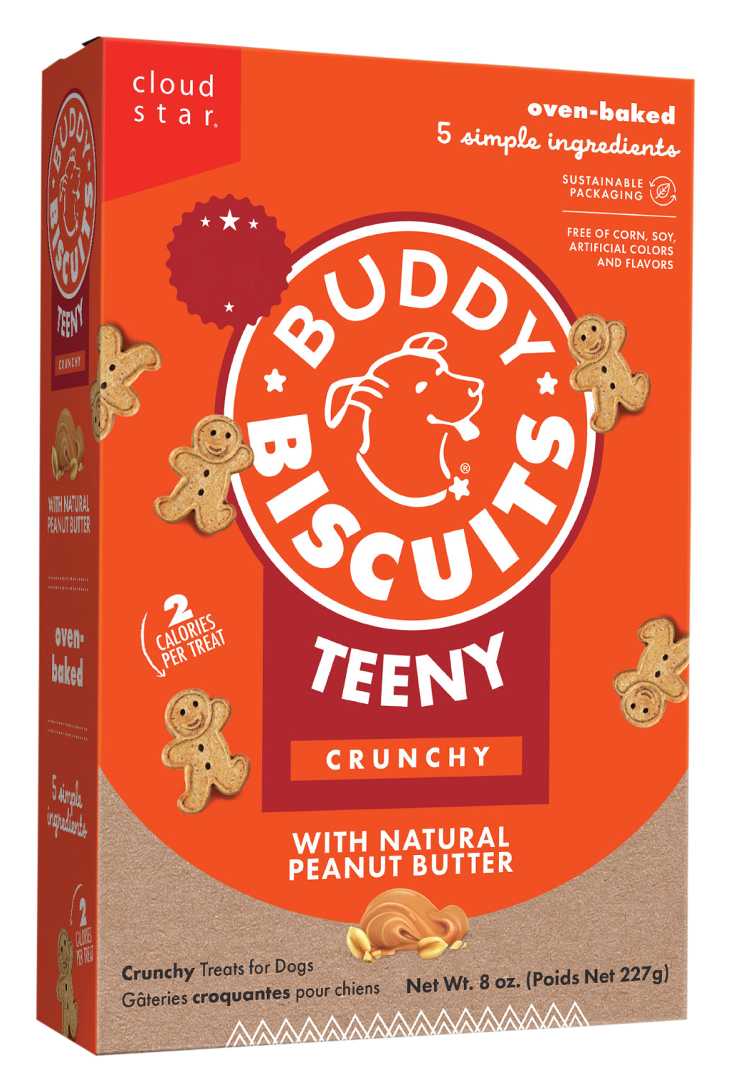 Image of Buddy Biscuits Teeny Peanut Butter Oven-Baked Dog Treats
