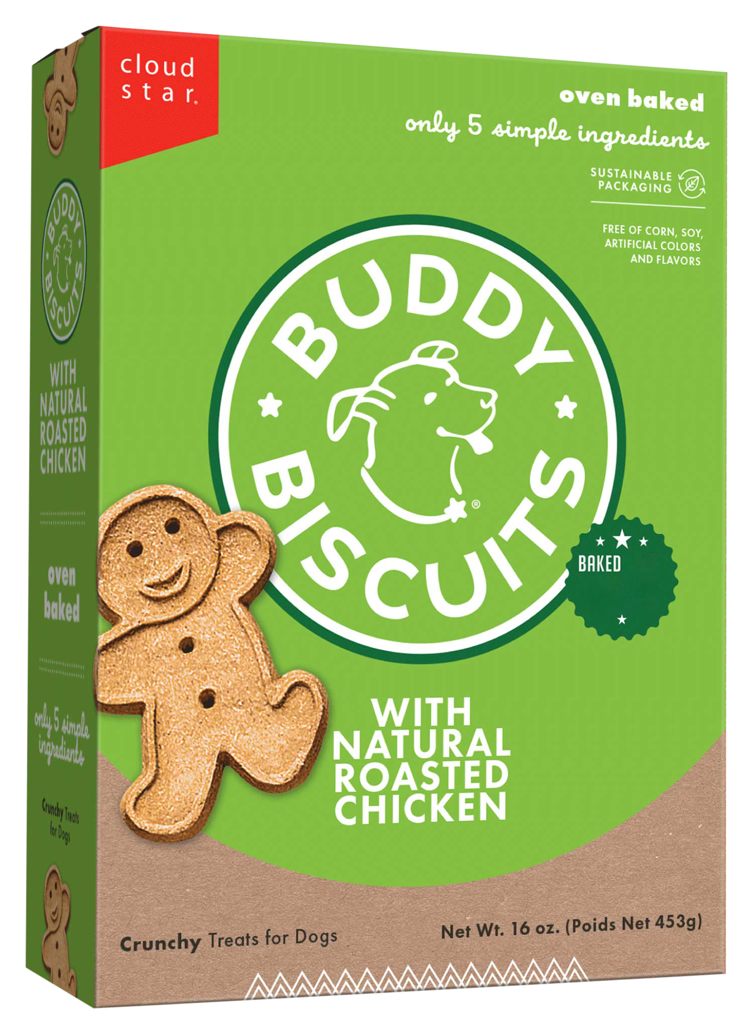 Image of Buddy Biscuits Roasted Chicken Oven-Baked Dog Treats