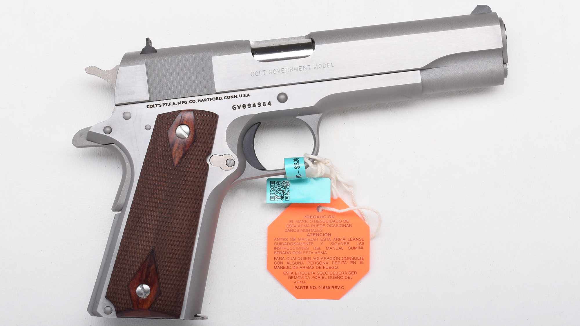 Image of Colt ~ 1911 Government ~ .38 Super