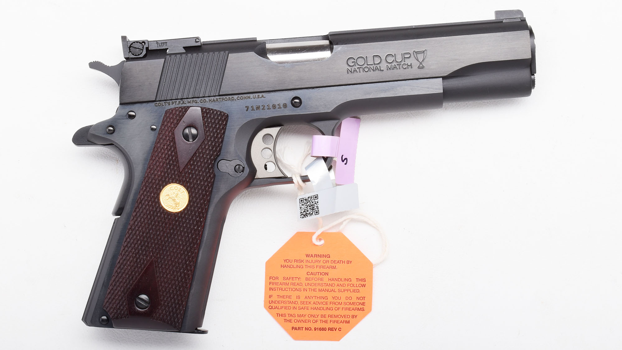 Colt ~ Gold Cup National Match ~ .45 Auto