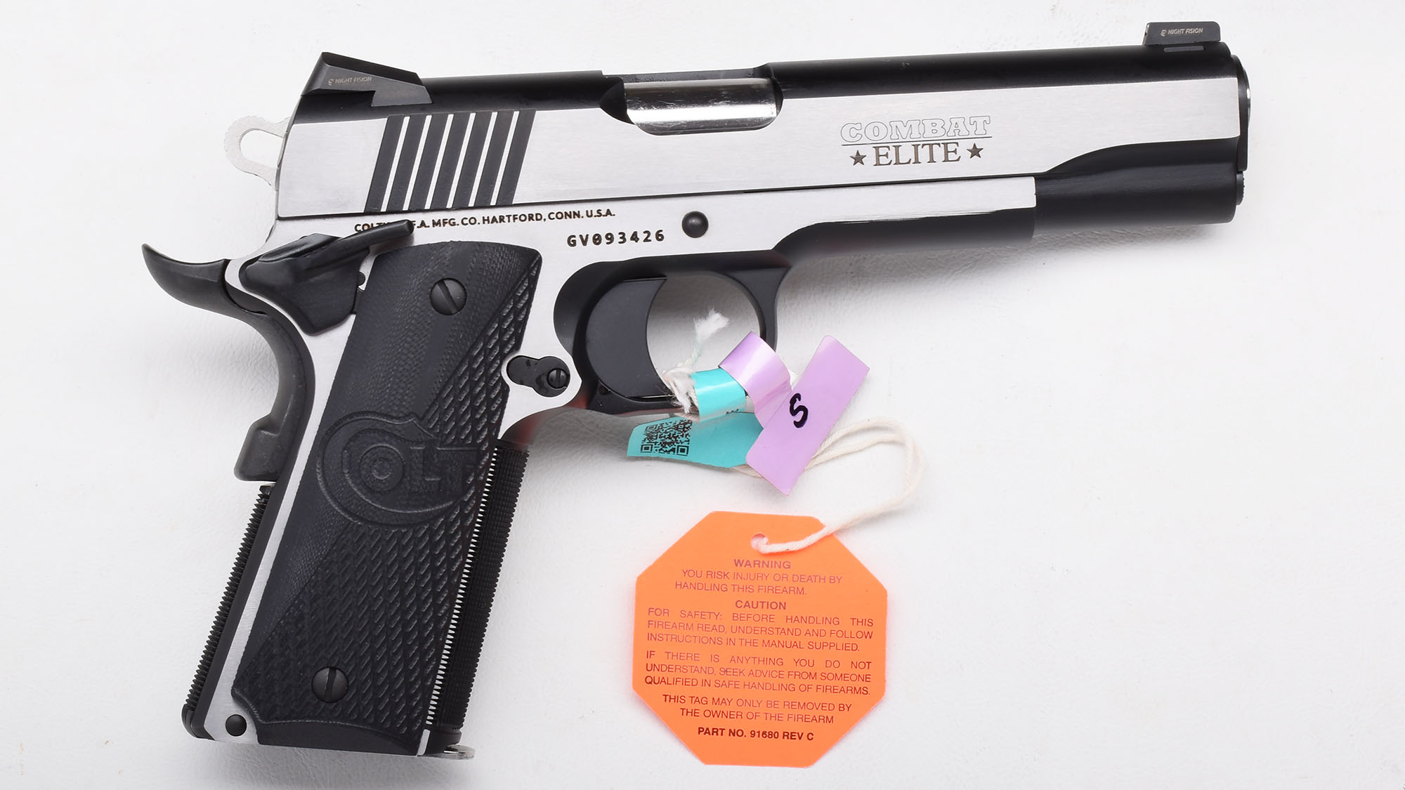 Colt ~ 1911 Combat Elite ~ .45 Auto
