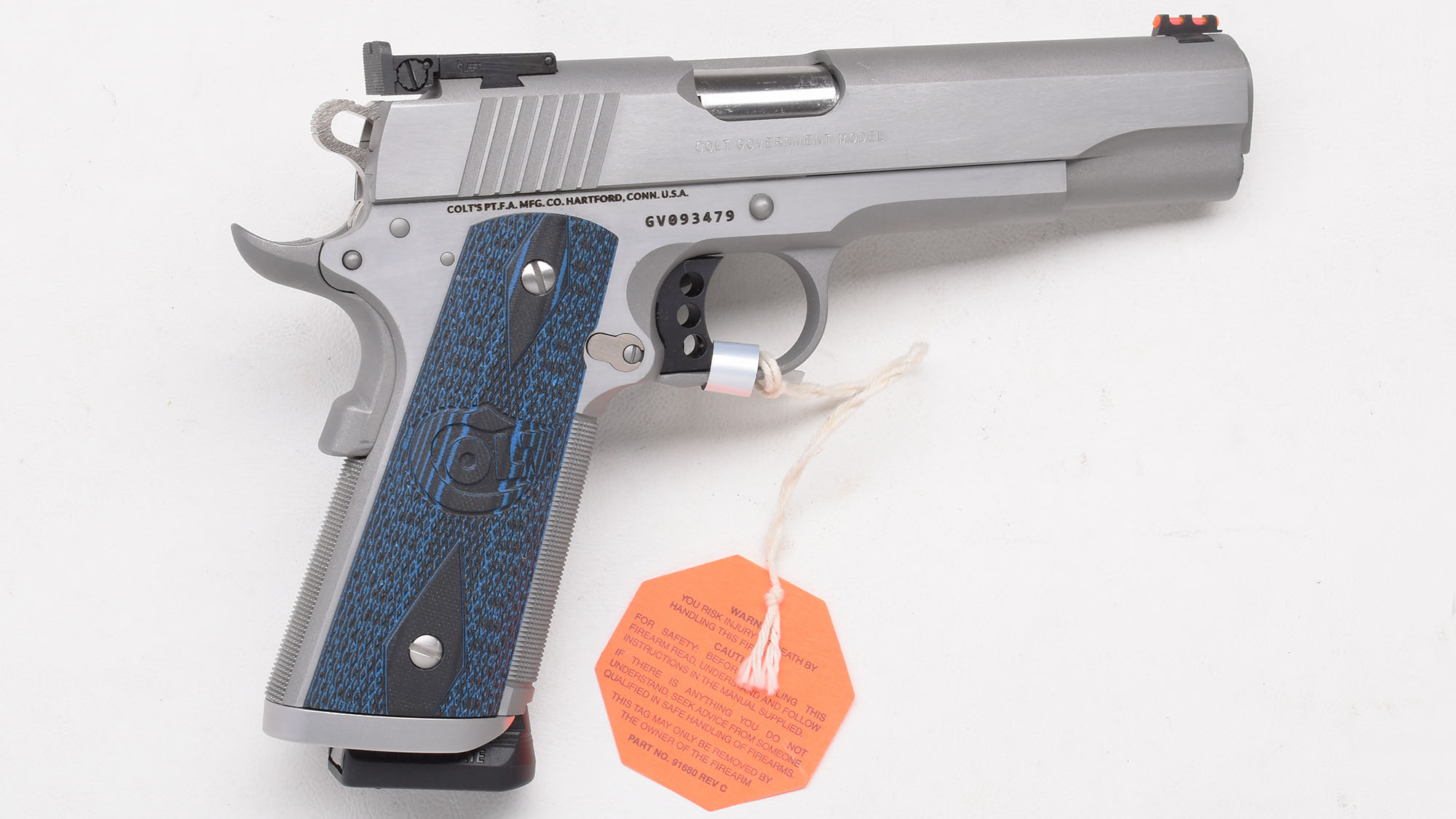 Colt ~ 1911 Gold Cup Trophy ~ 9mm Luger