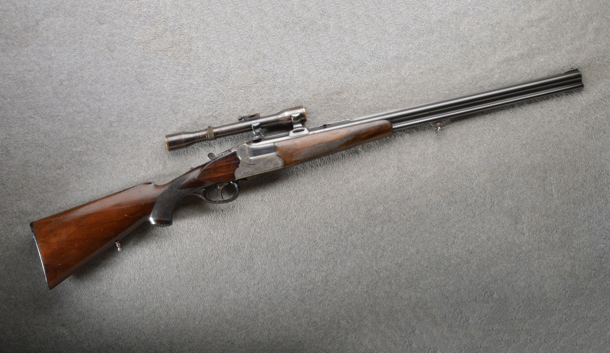 Image of O.Schneider Zella-Mehlis ~ German Combination Gun ~ 16 Gauge / 8x57 JR