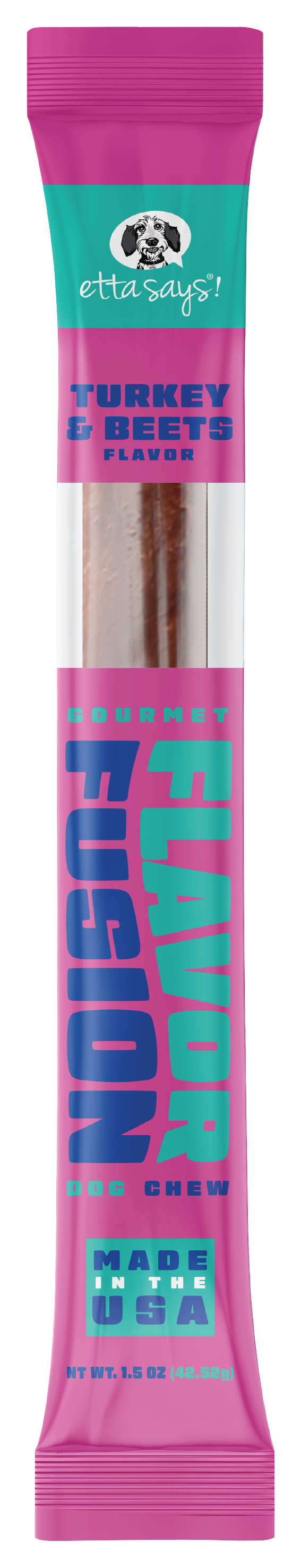 Image of Etta Says! Flavor Fusion Turkey and Beets Dog Treat