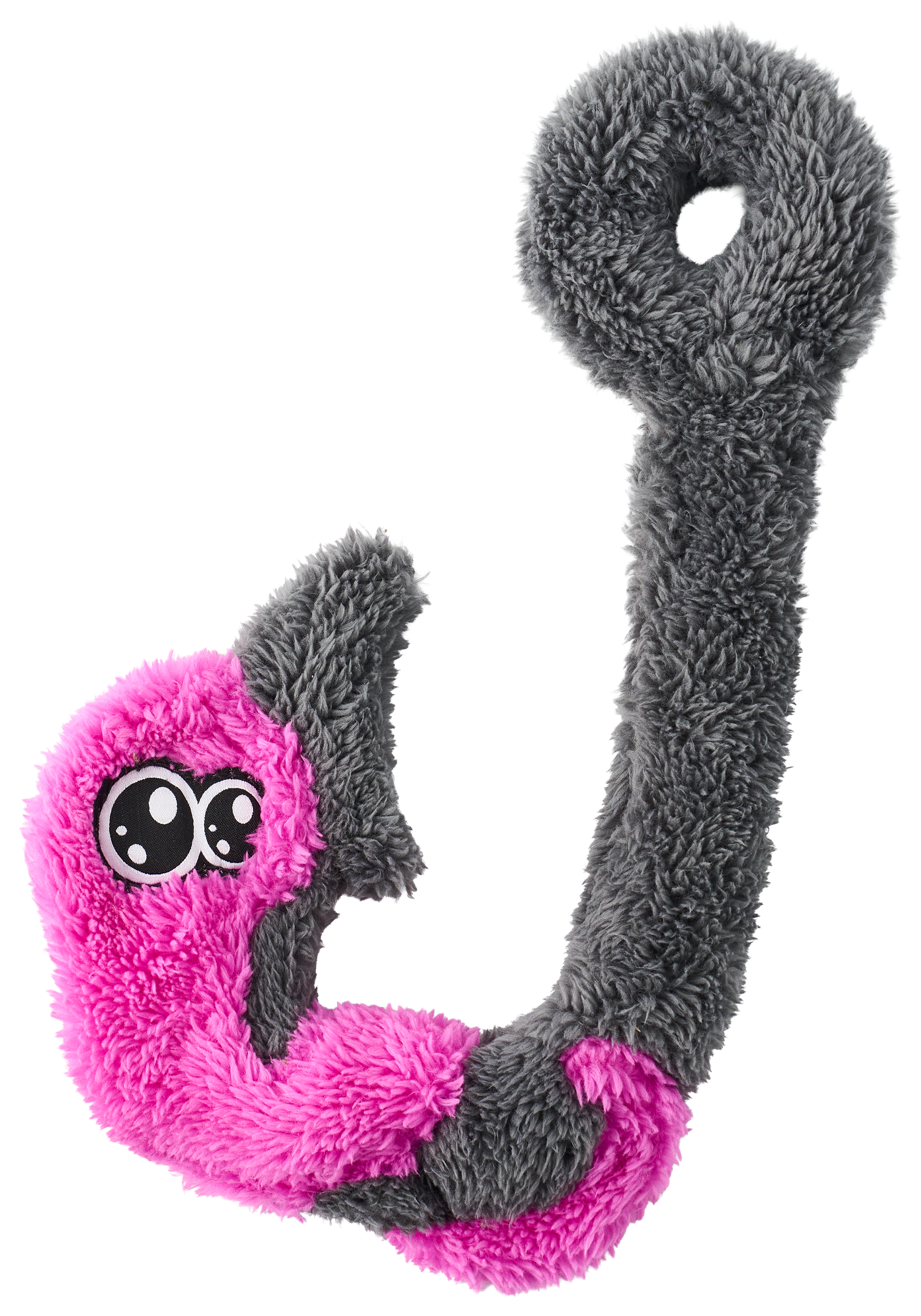 Image of Cycle Dog Worm on a Hook Plush Dog Toy